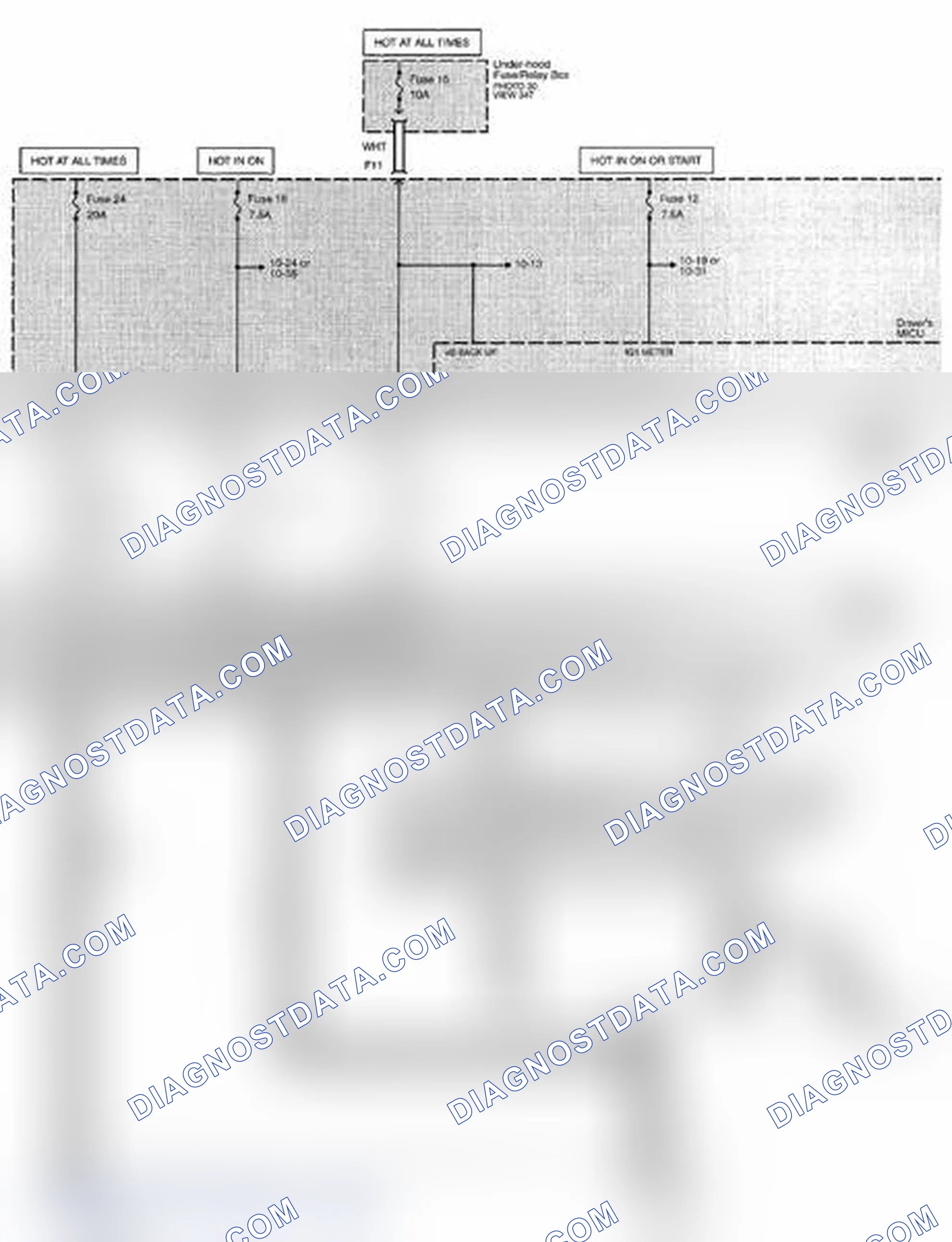 Scheme 400: Fuel Fill Door Opener Circuit Diagram (Page 135)
