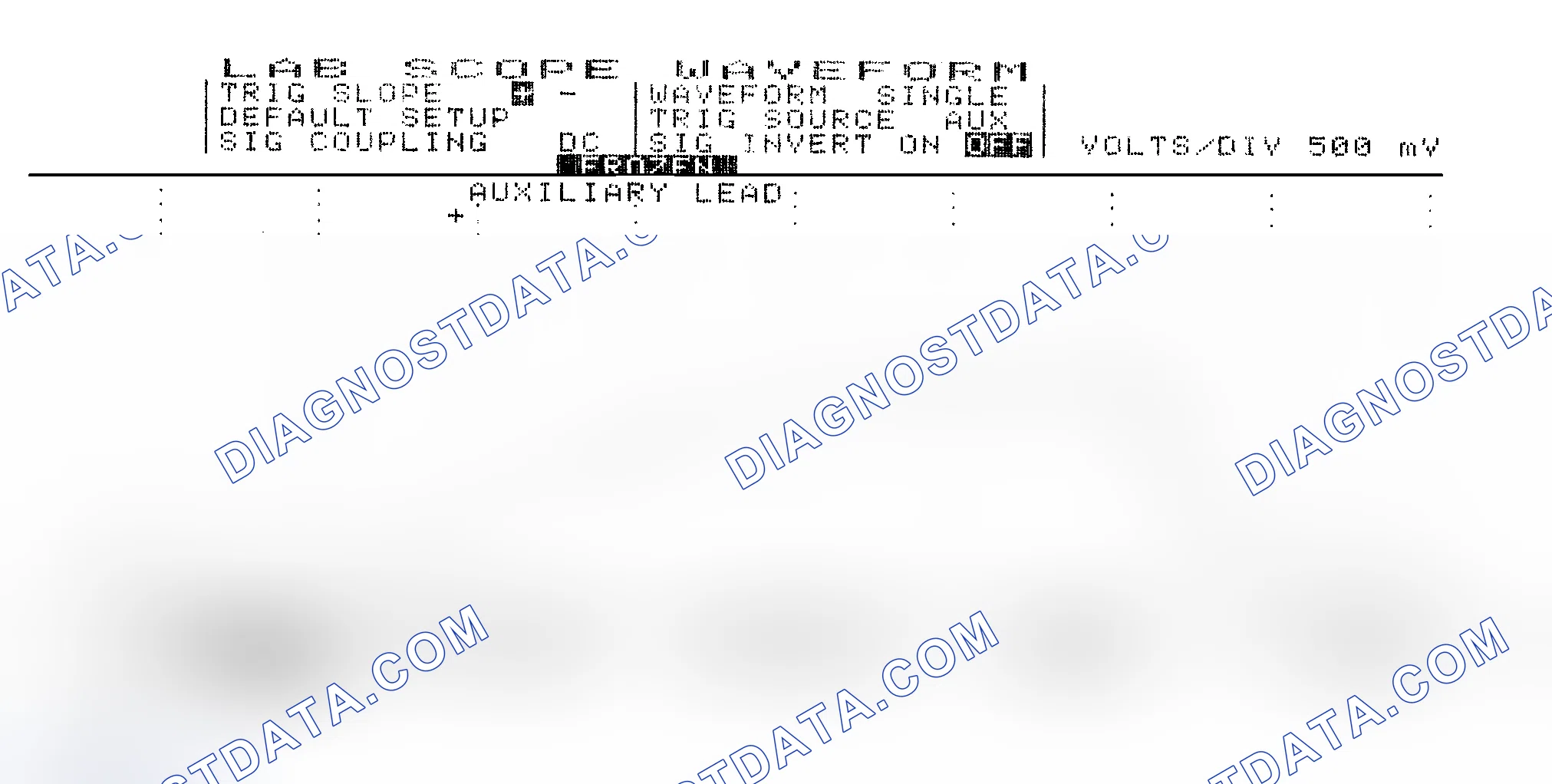 Scheme 14: Single Injector w/Excessive Current Flow - Current Pattern