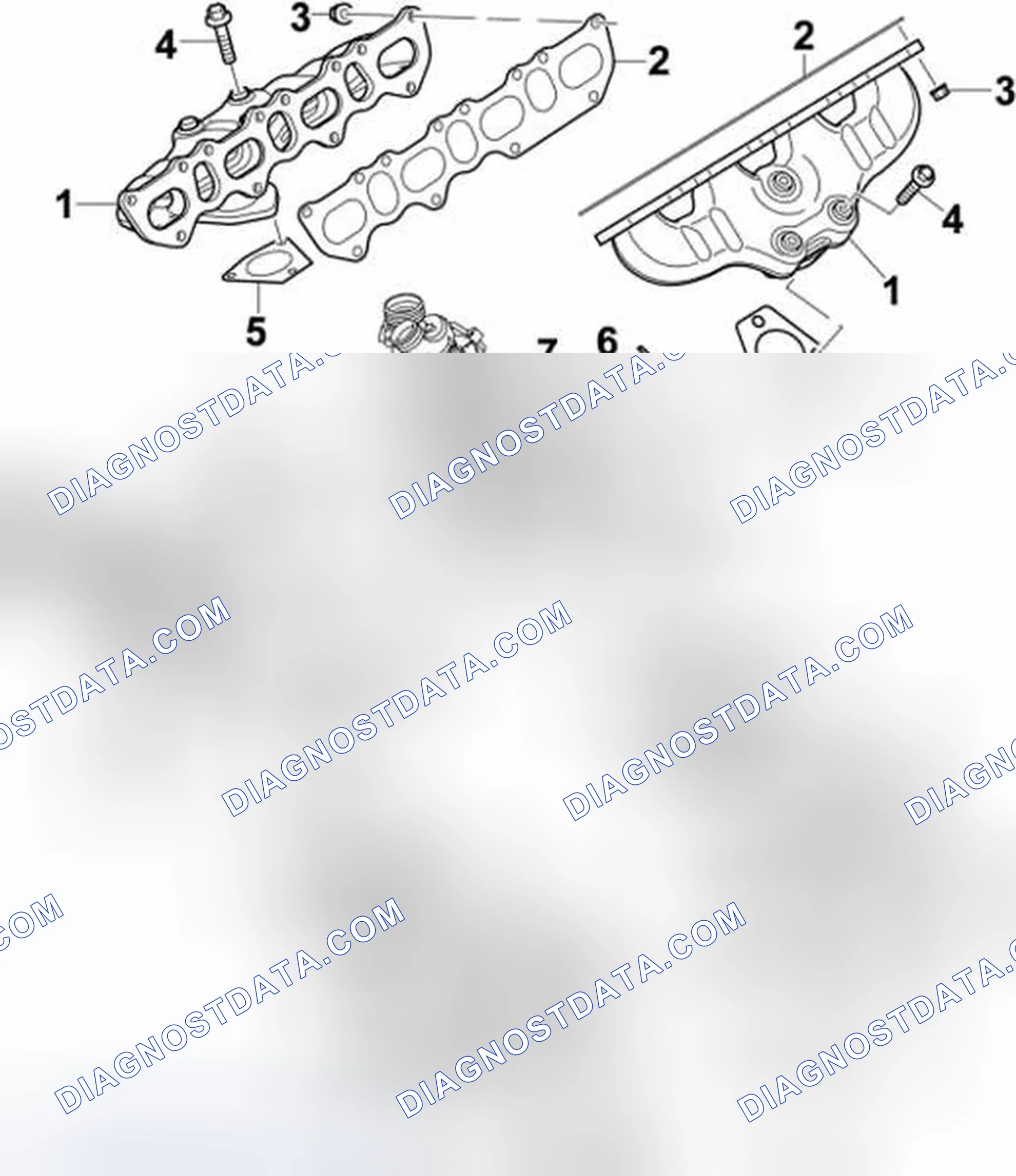 Scheme 126: Removing oxygen sensors in front of catalytic converter - Cayenne Turbo (M48/50)
