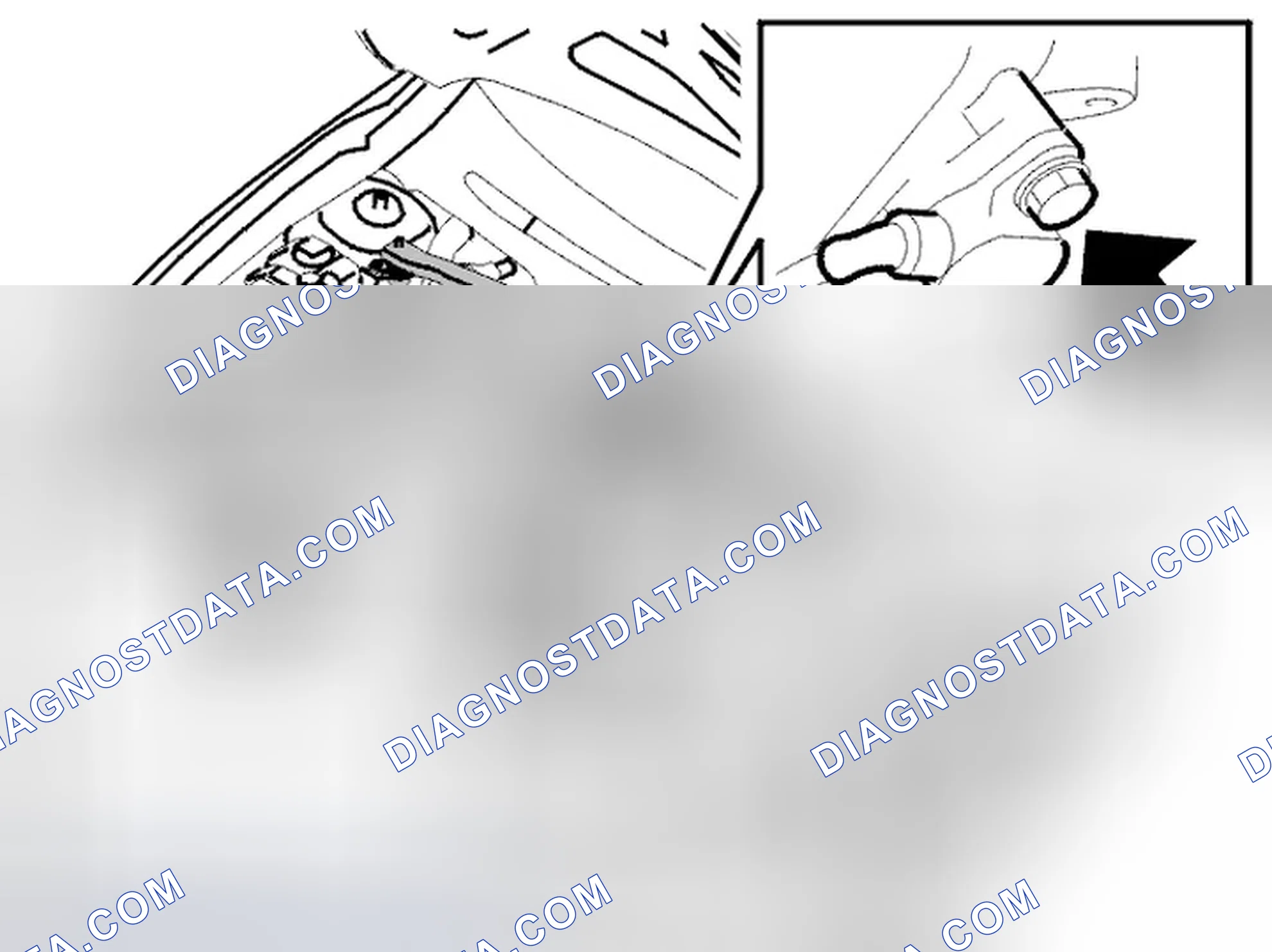 Scheme 166: Removing the position sensor