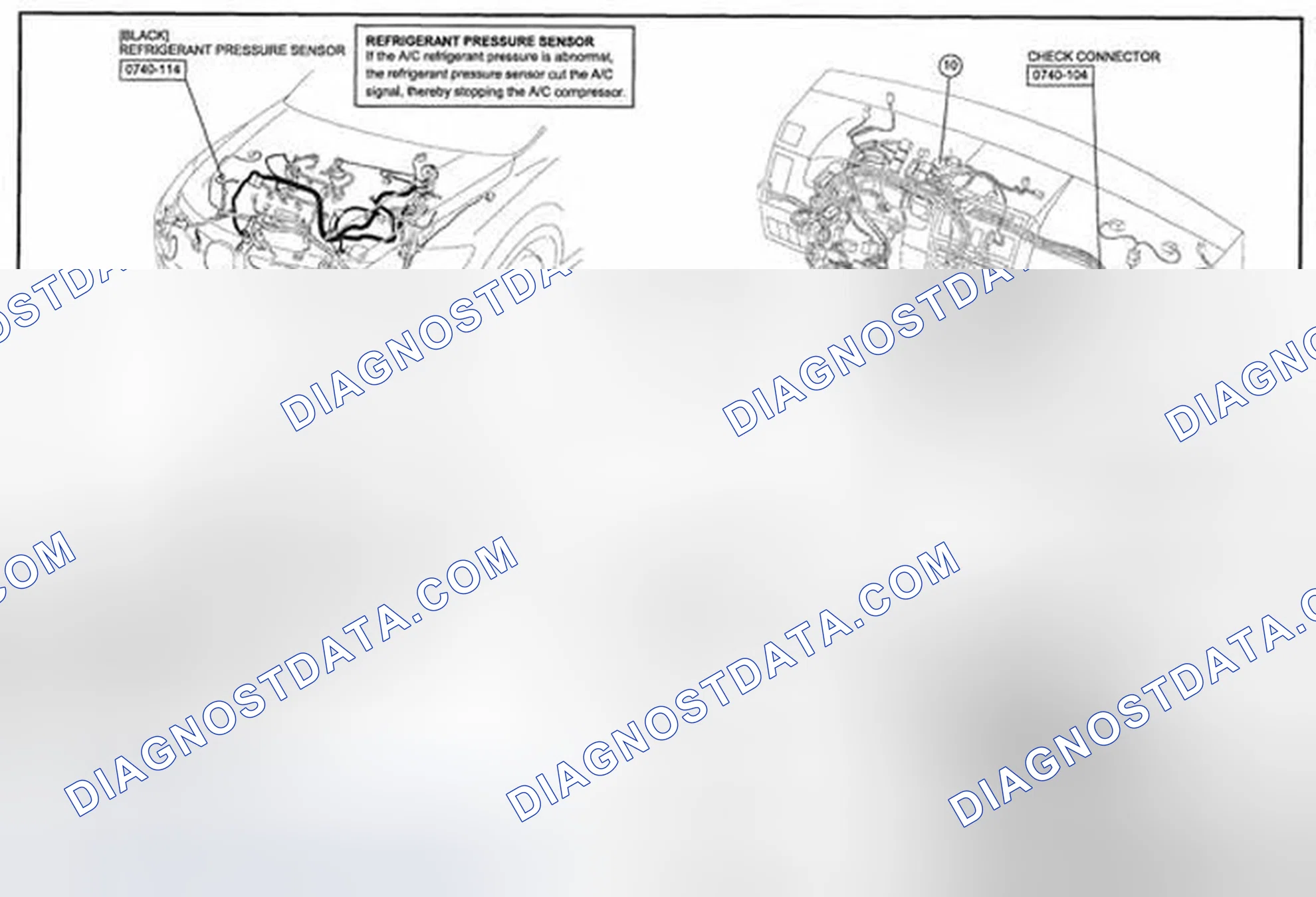 Scheme 141: Heater And Air Conditioner System Wiring Diagram - 0740-1d (2 Of 2)