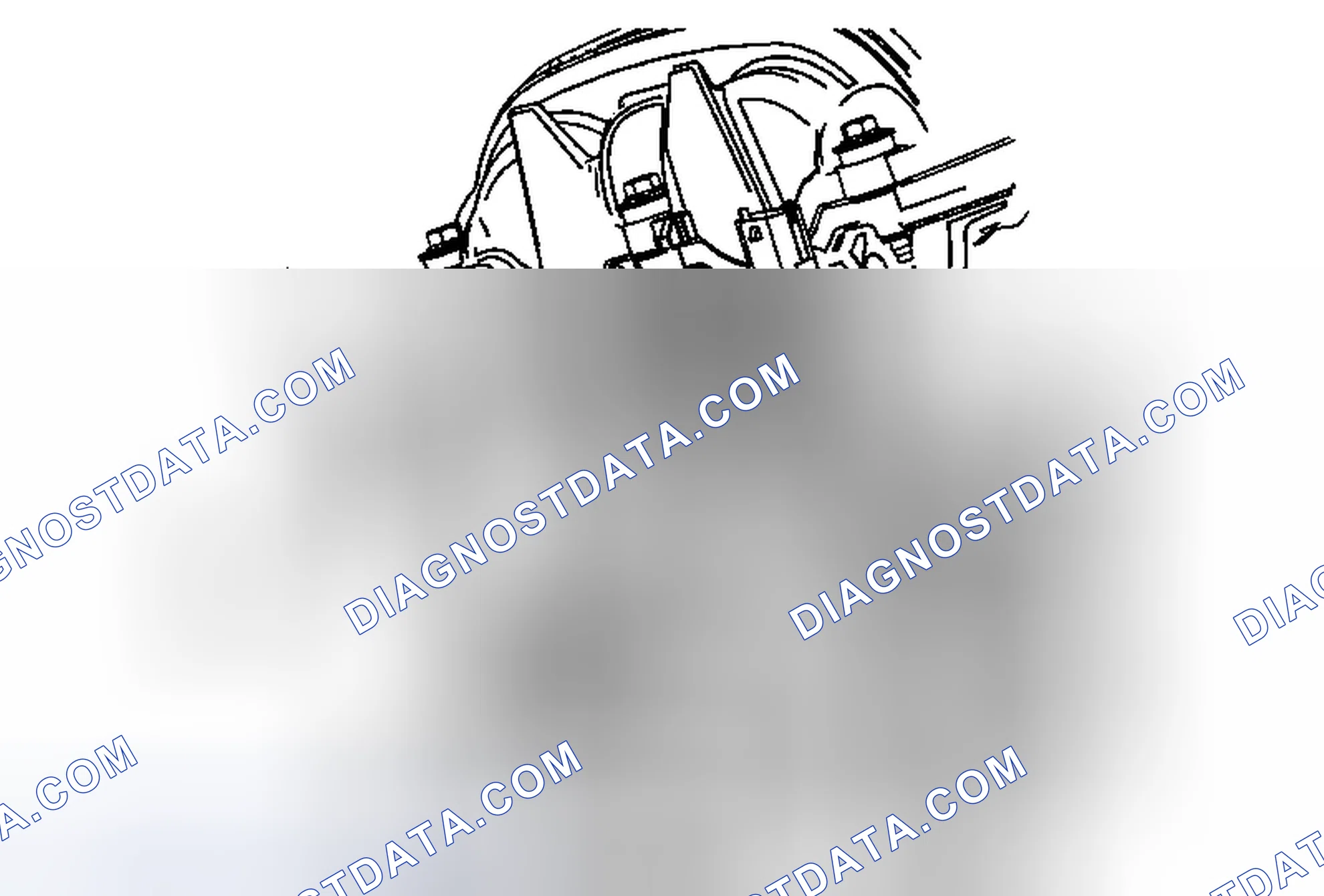 Scheme 56: Camshaft Position Sensor Replacement - Bank 1 (Right Side) Exhaust
