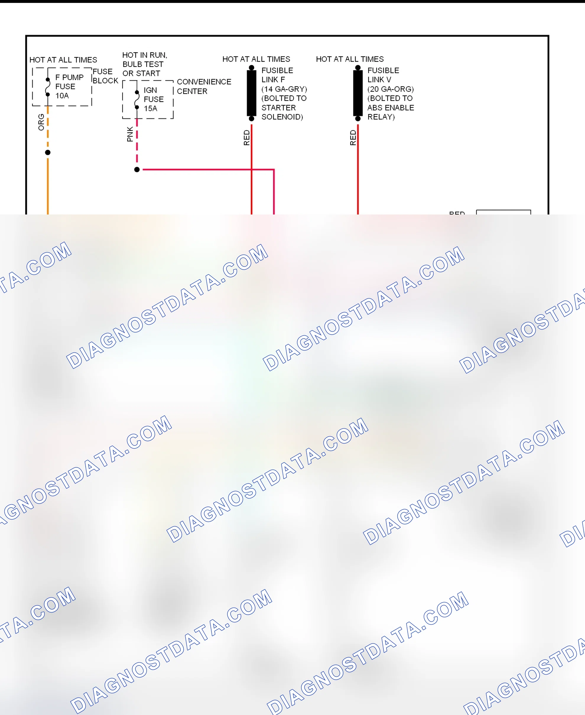 Scheme 3: Cooling Fan Circuit Wiring Diagram ("U" Series)