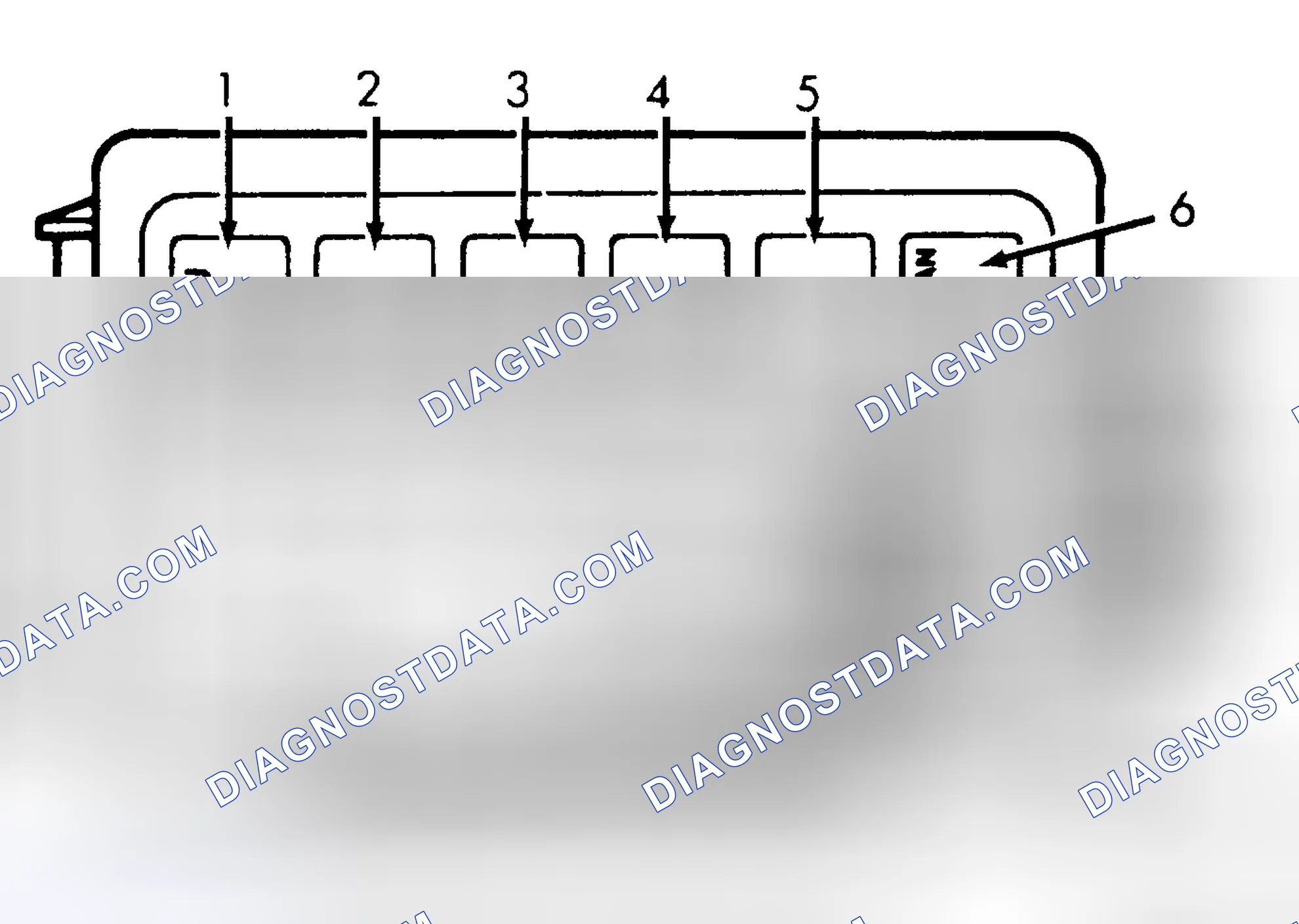 Scheme 1: UNDERHOOD MAIN FUSE PANEL IDENTIFICATION (1.8L ENGINE)