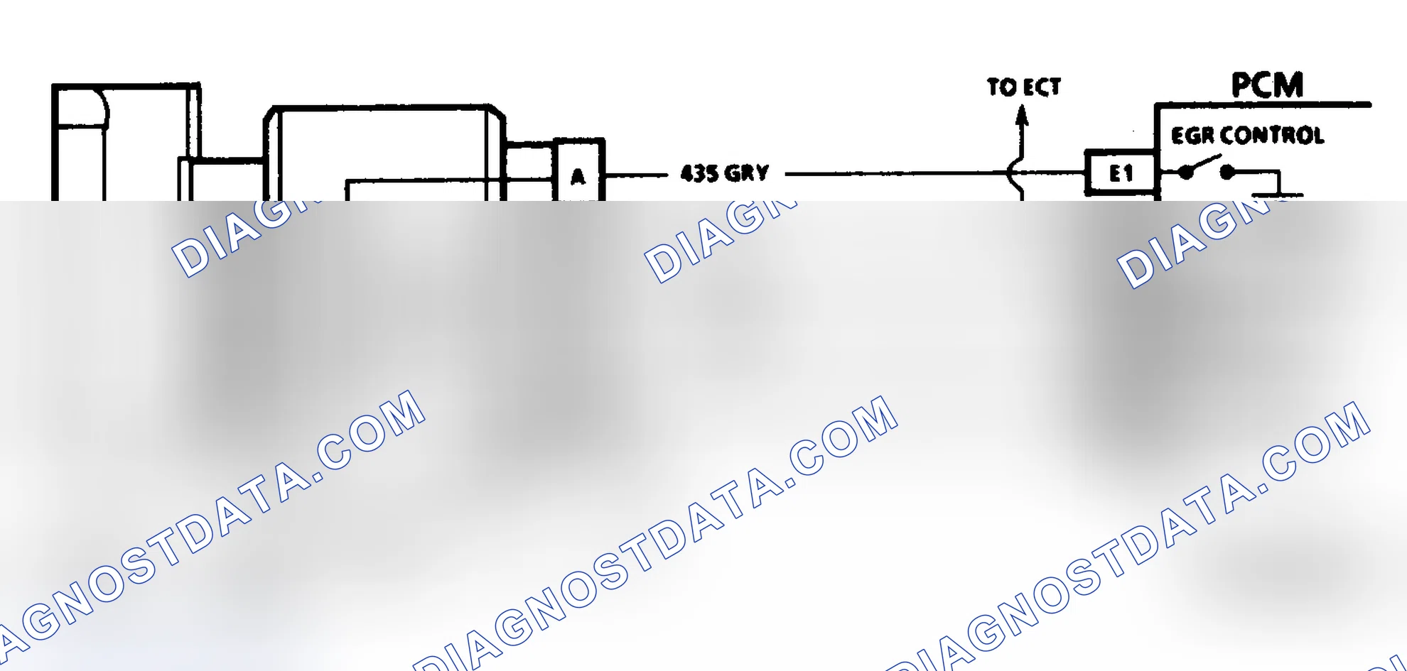 Scheme 28: Code 32 Schematic ("P" Series Except 7.4L & "S" & "T" Series 4.3L W/ Calif. Emissions) EGR Circuit Error With Linear EGR