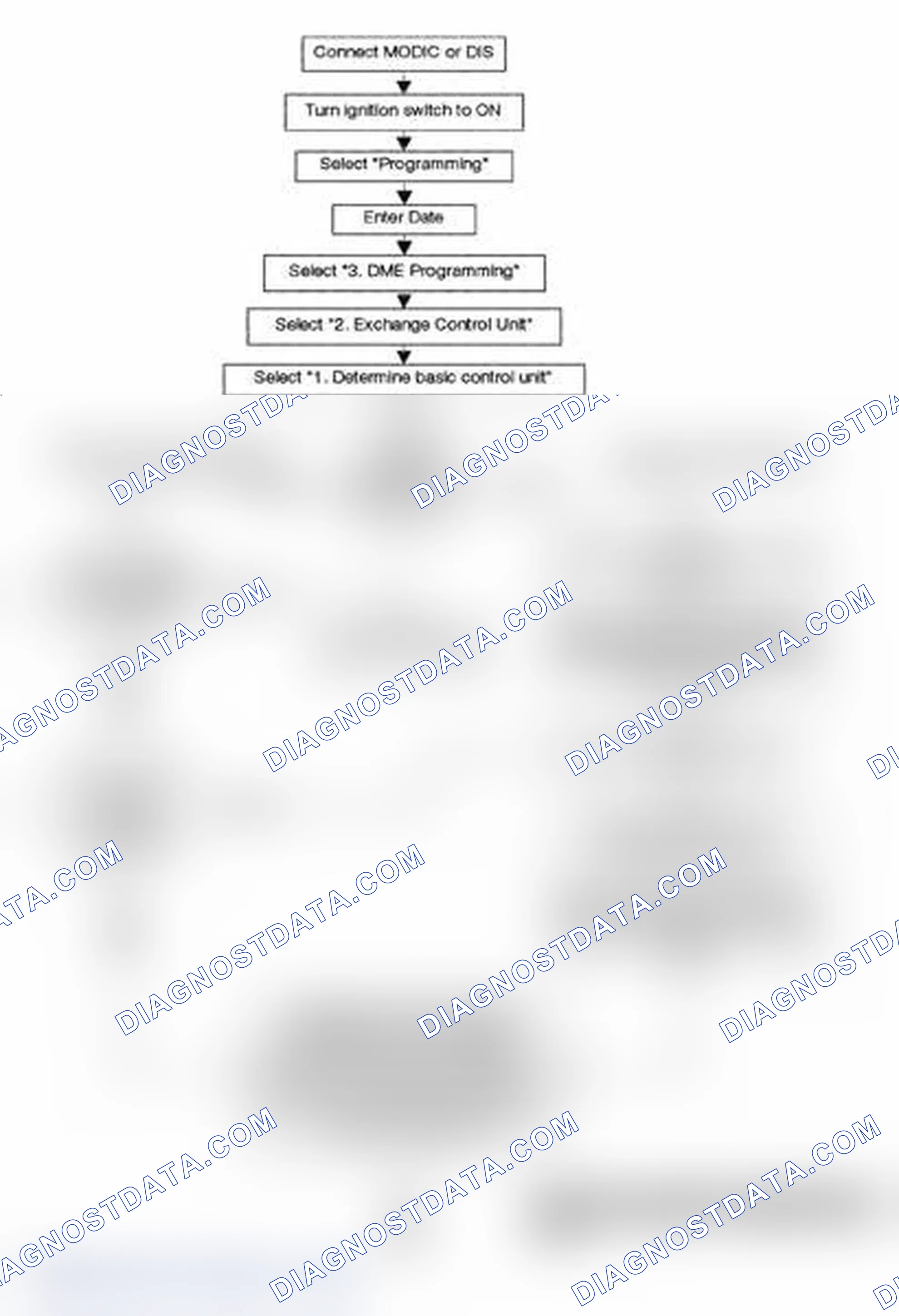Scheme 498: Procedure for Flash Programming a Control Unit.
