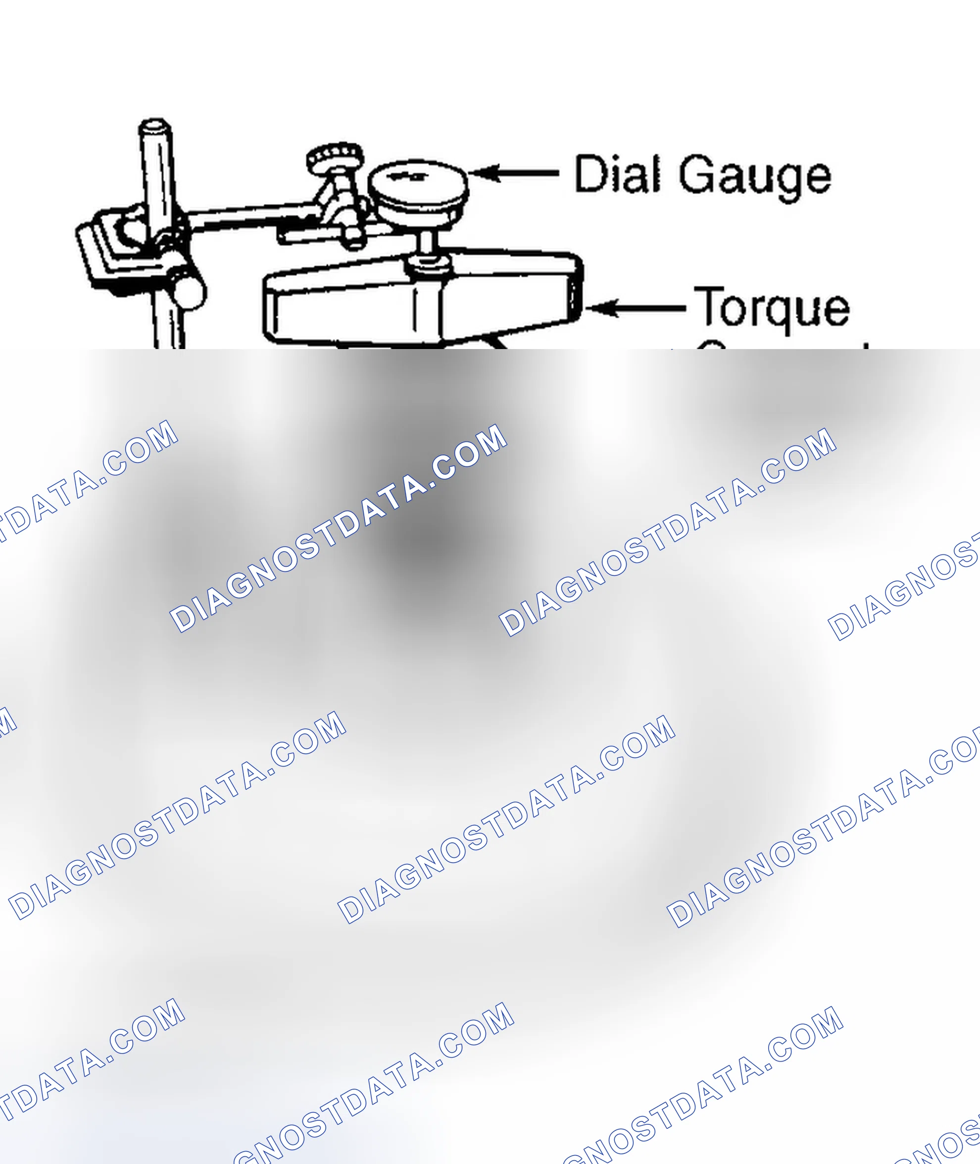 Scheme 54: TORQUE CONVERTER END PLAY CHECK