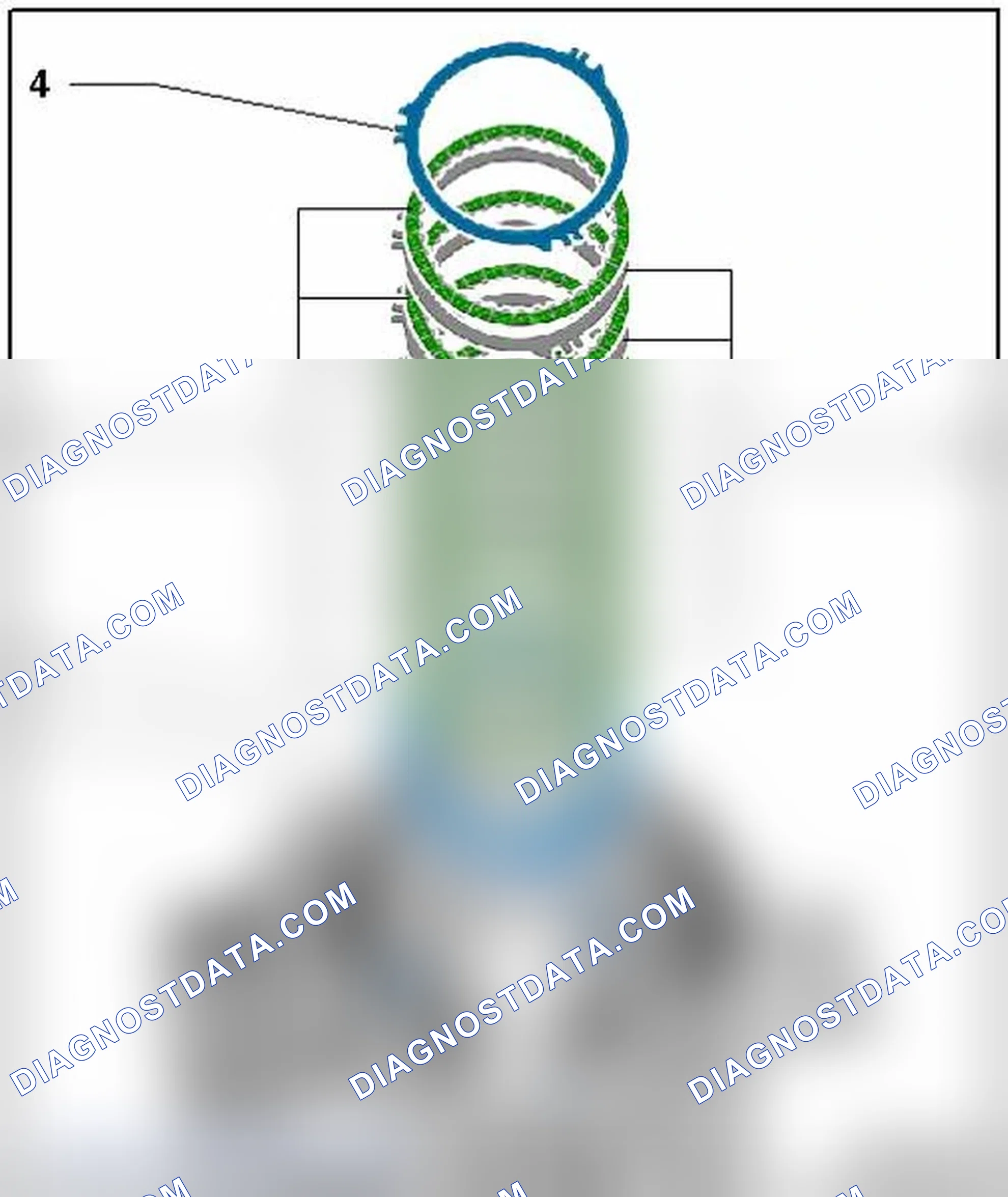 Scheme 247: REVERSE GEAR CLUTCH OVERVIEW