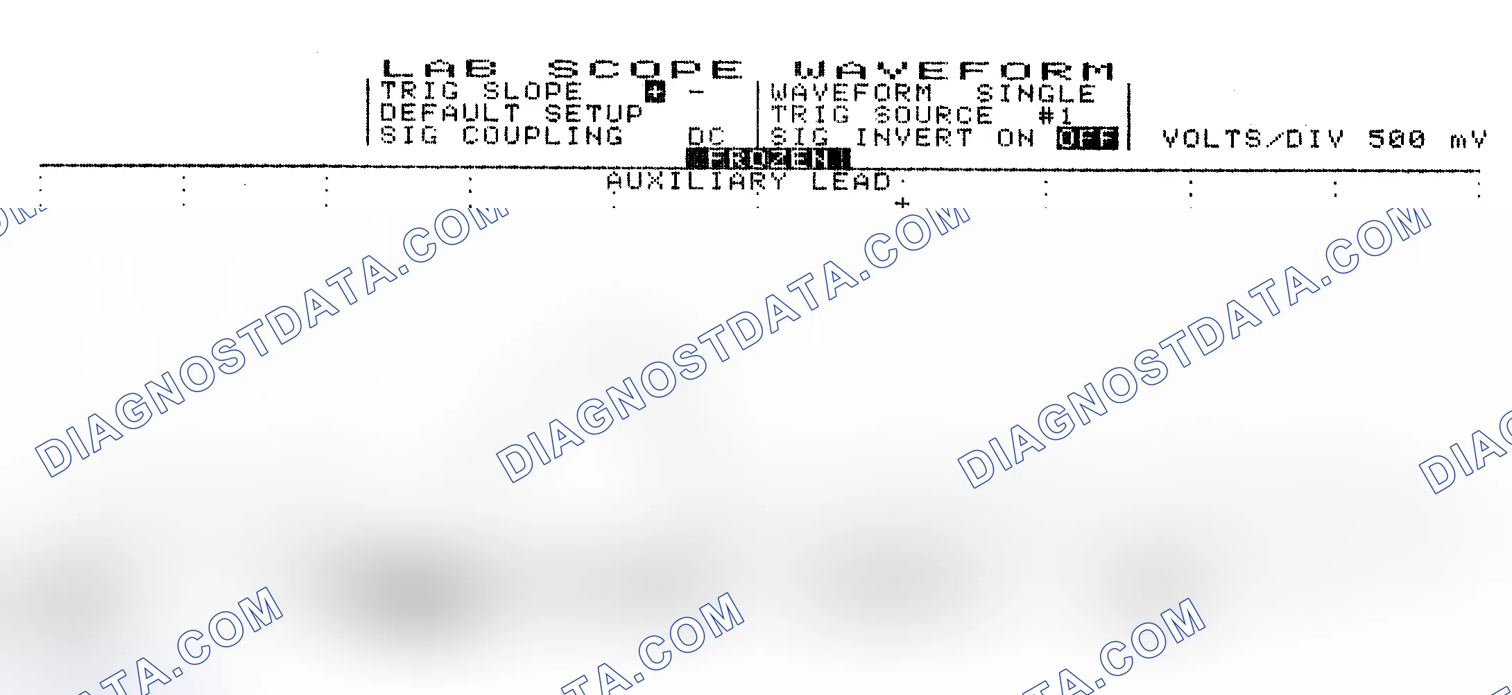 Scheme 10: Single Injector w/Excessive Current Flow - Current Pattern