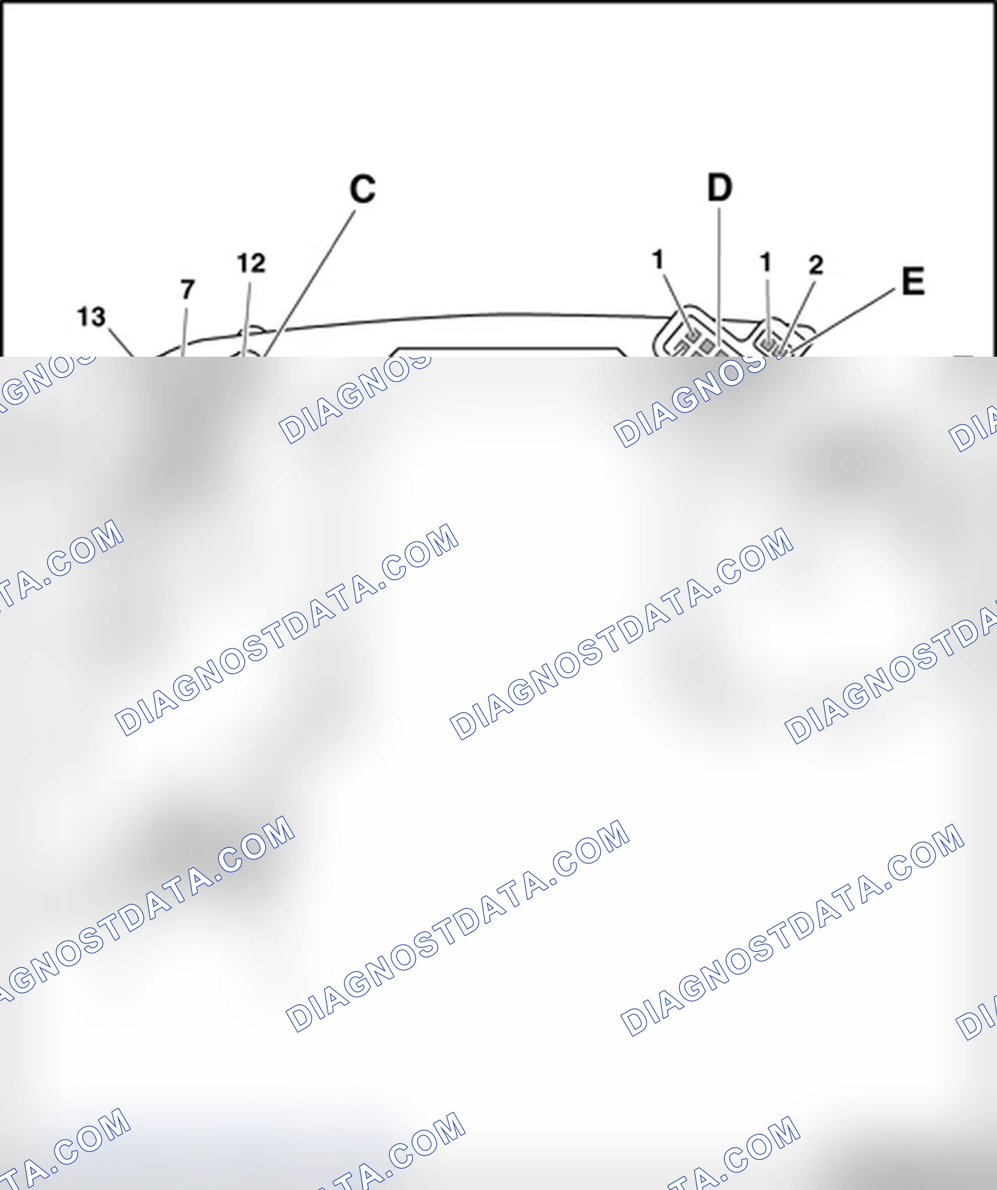 Scheme 289: Steering Column Electronics Systems Control Module J527 , front multi-pin connector assignments