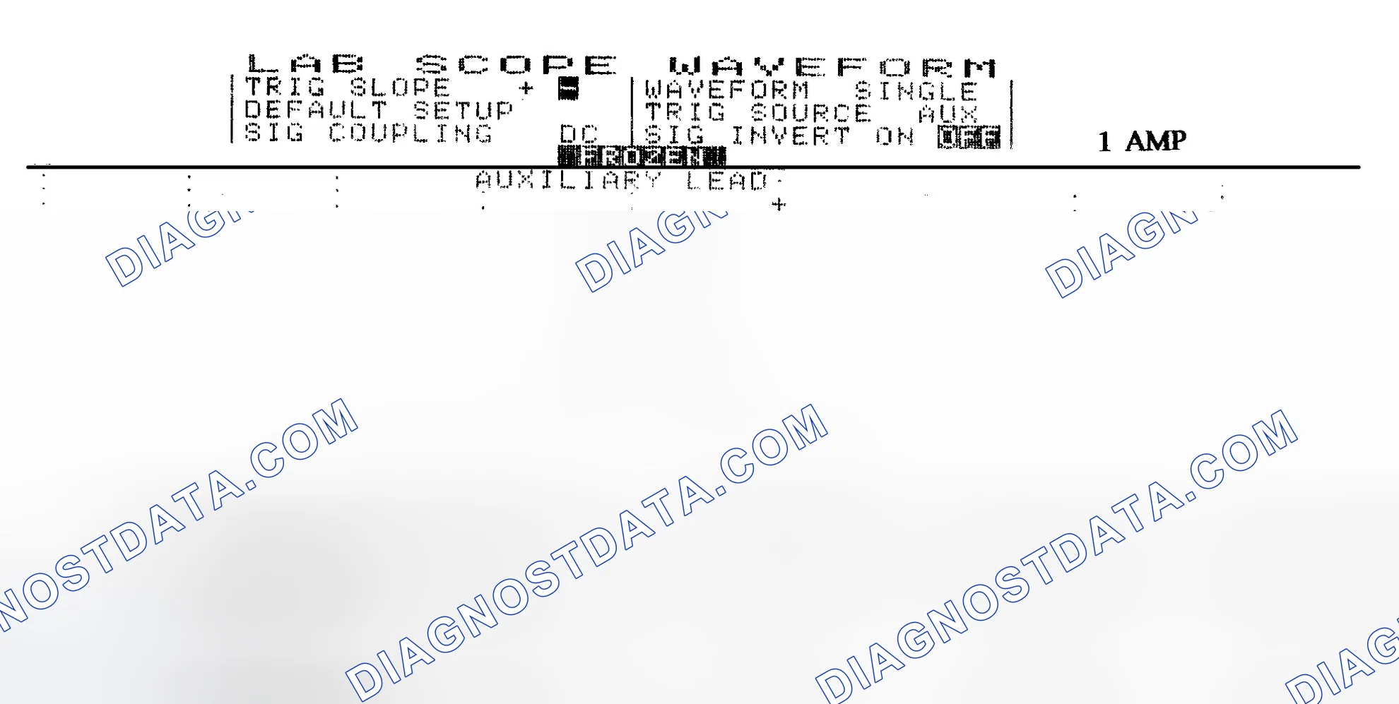 Scheme 20: Single Injector w/Normal Current Flow - Current Pattern