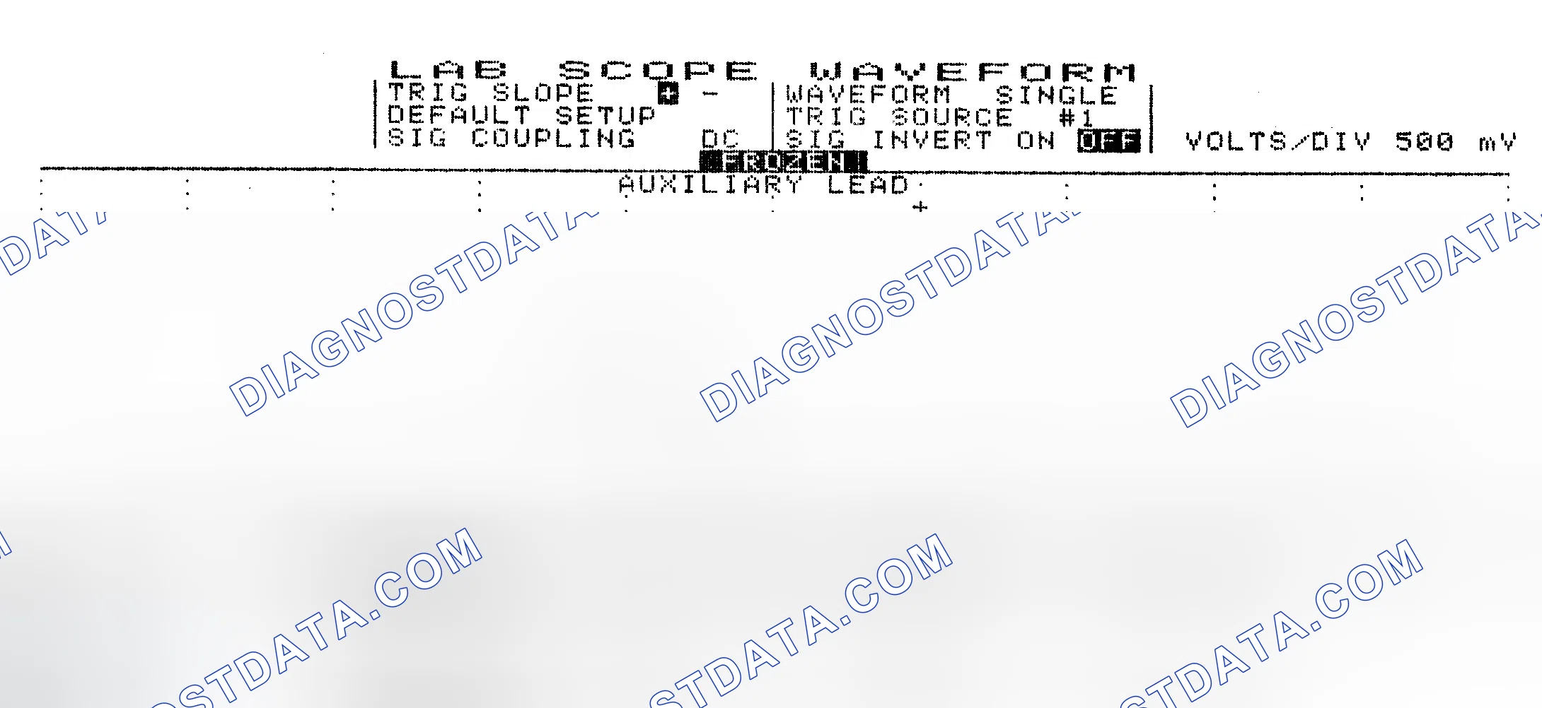 Scheme 10: Single Injector w/Excessive Current Flow - Current Pattern