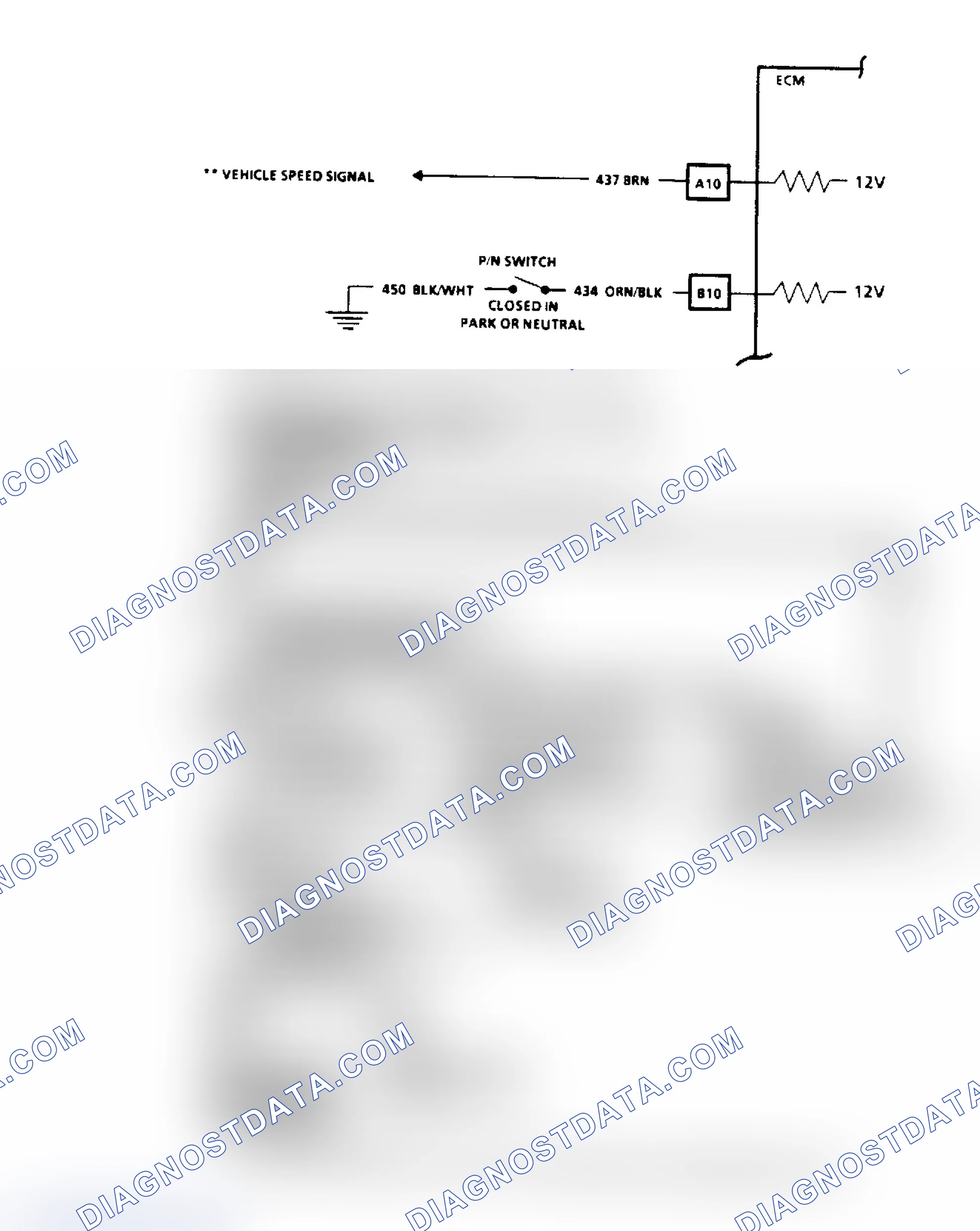 Scheme 117: Code 24 - Vehicle Speed Sensor Fault ("SCAN" Diagnostics)
