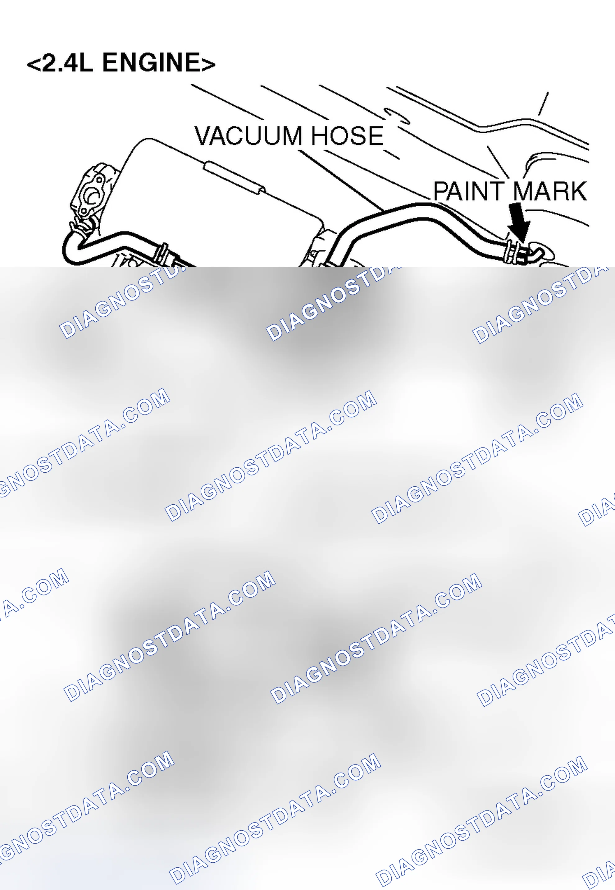 Scheme 50: >> A << BRAKE BOOSTER VACUUM HOSE CONNECTION
