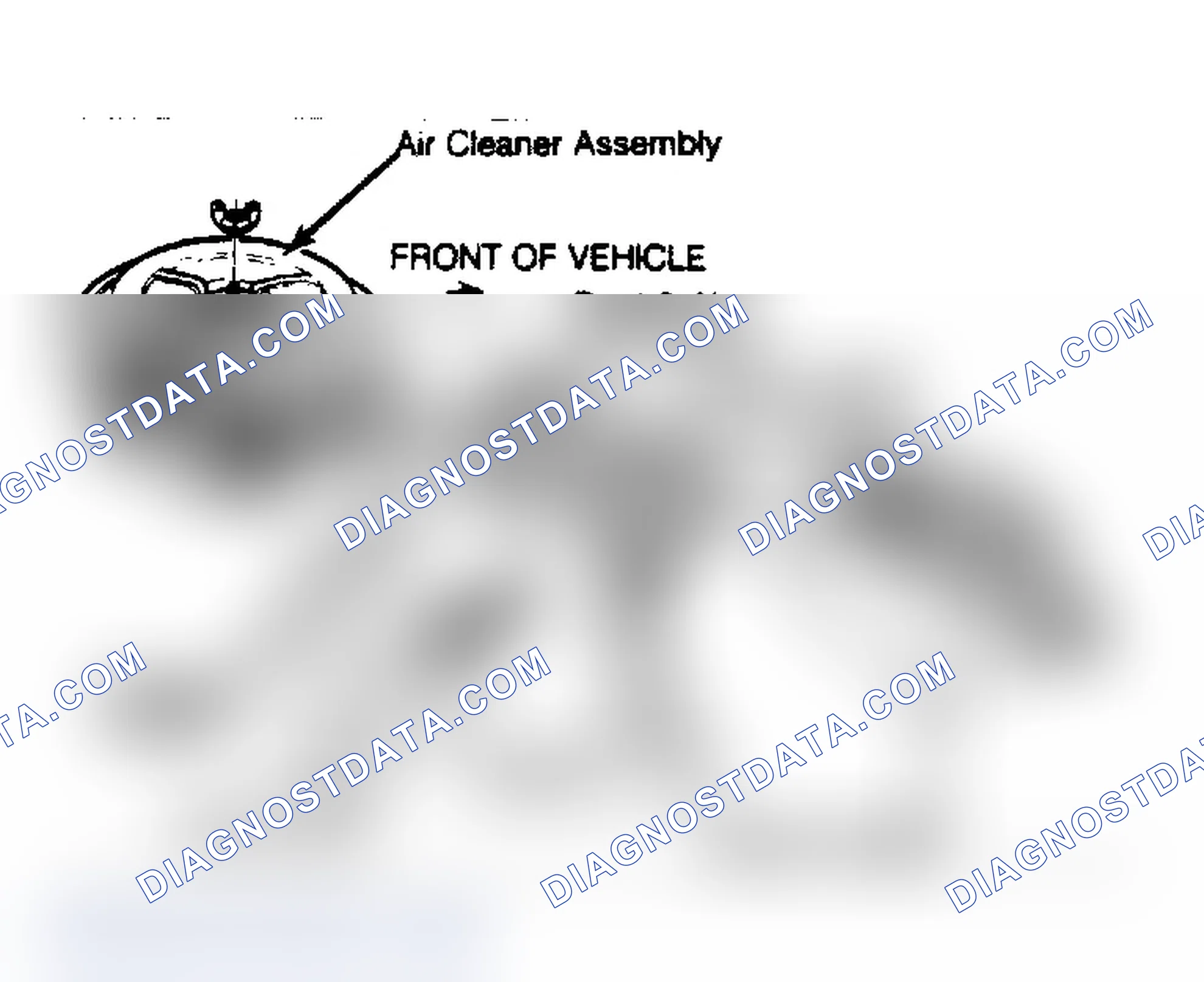 Scheme 18: Exploded View of Typical Thermostatic Air Cleaner Assembly