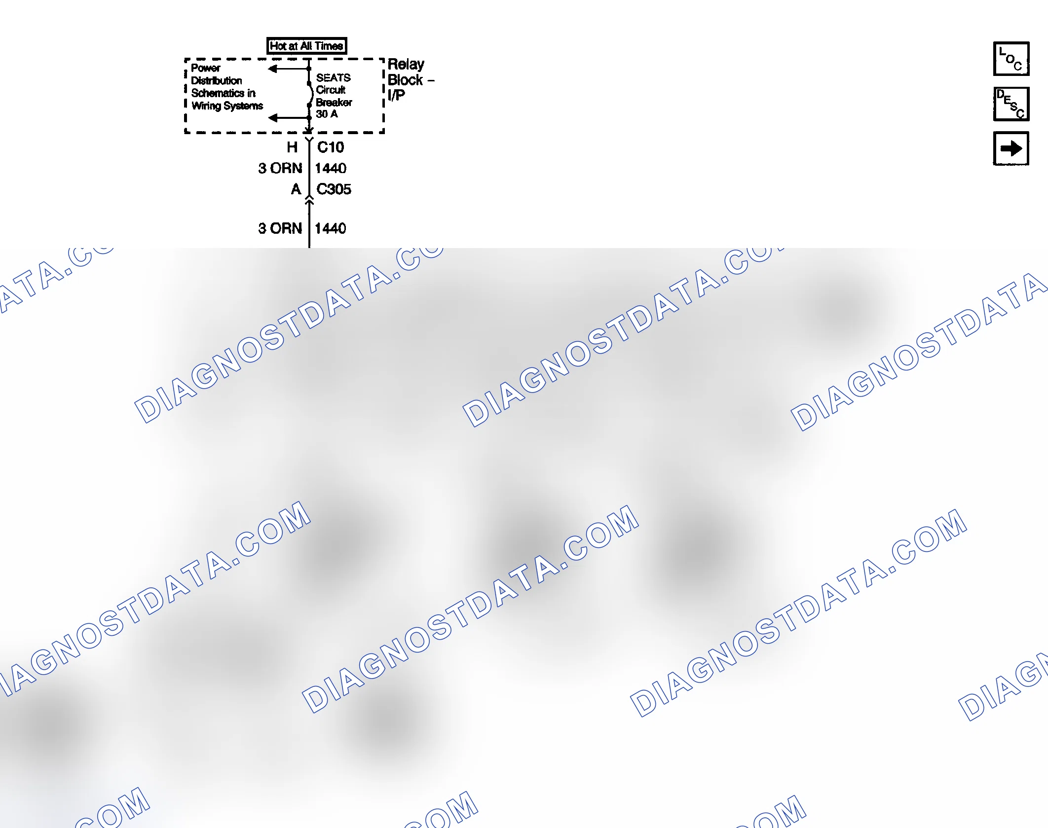 Scheme 1: Power Seats Schematics