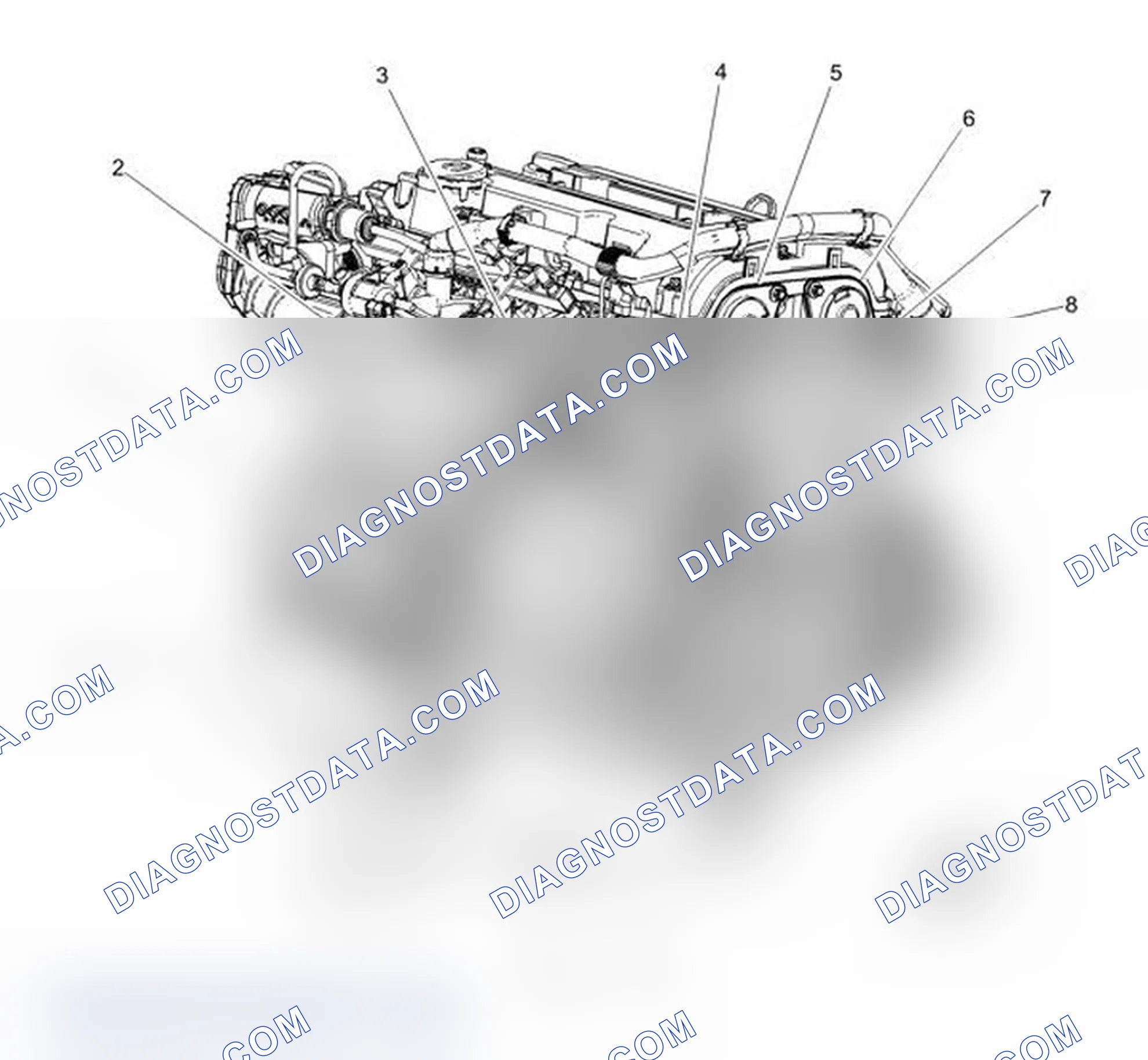 Scheme 26: Right Rear Of Engine Components (LUJ/LUV)
