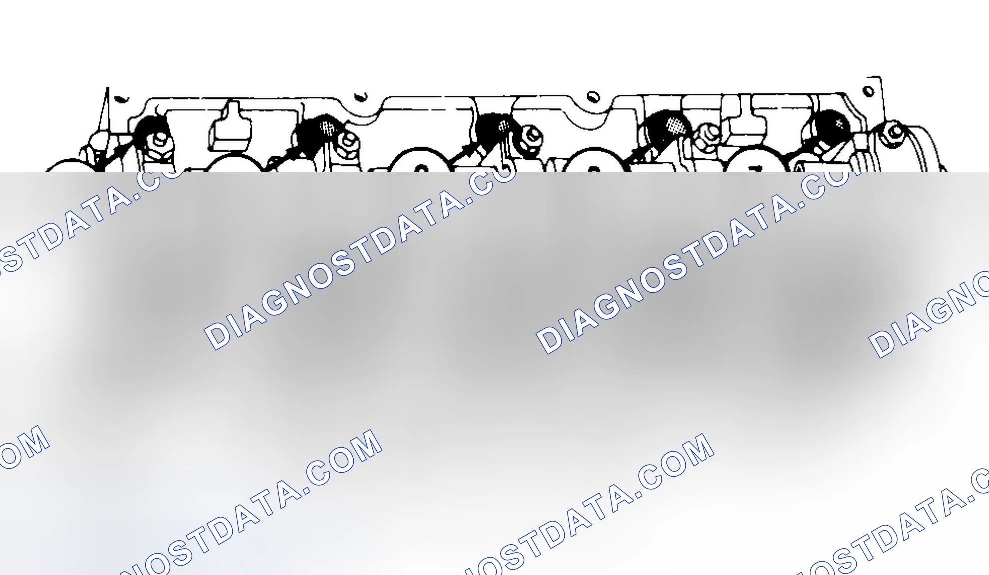 Scheme 7: Typical Cylinder Head Tightening or Loosening Sequence