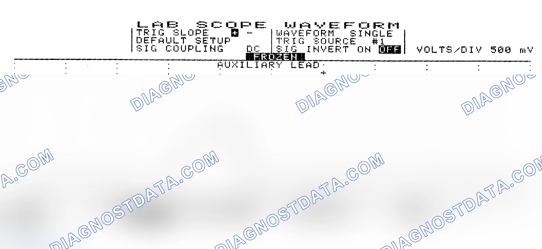Scheme 10: Single Injector w/Excessive Current Flow - Current Pattern