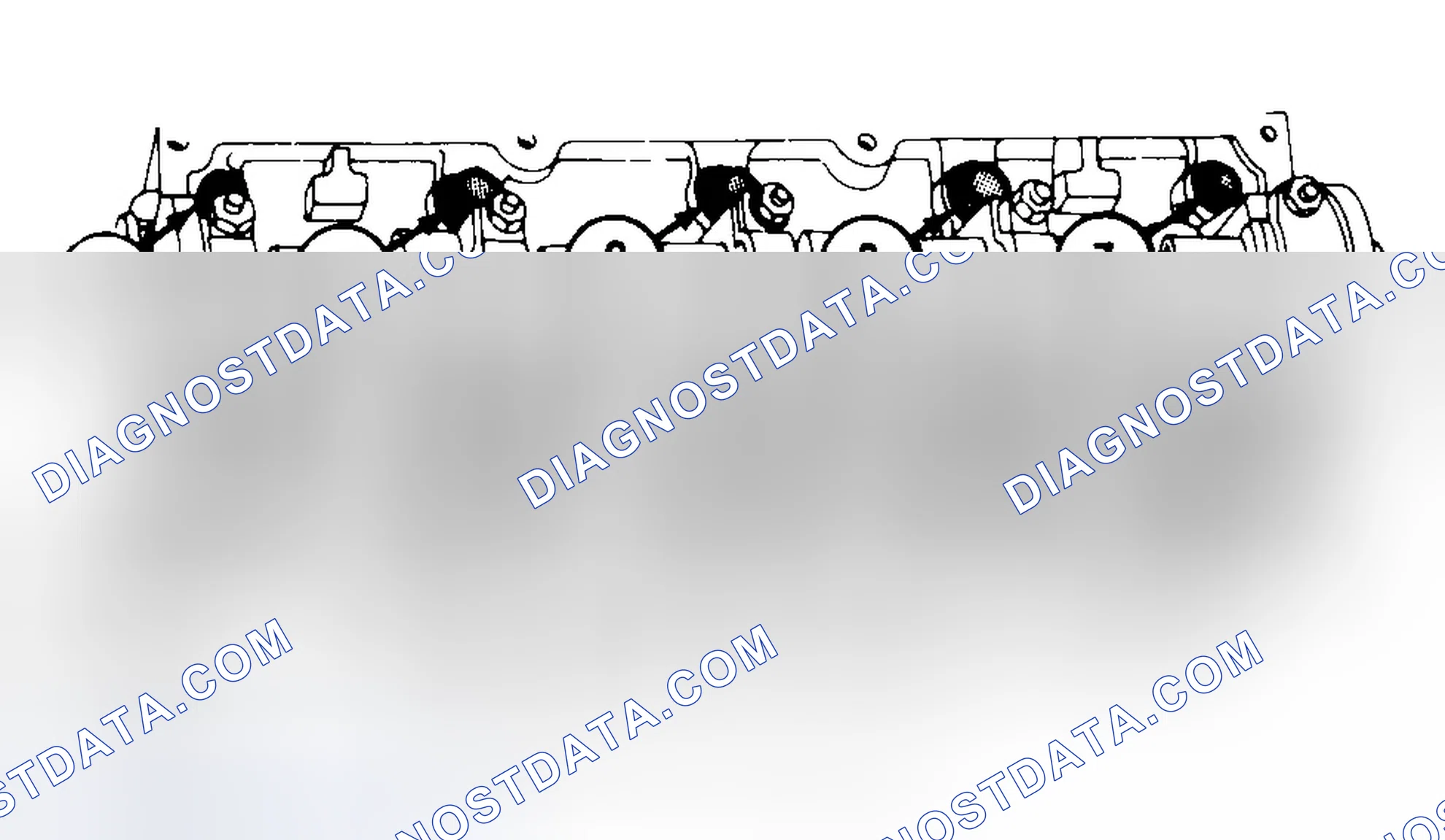 Scheme 7: Typical Cylinder Head Tightening or Loosening Sequence