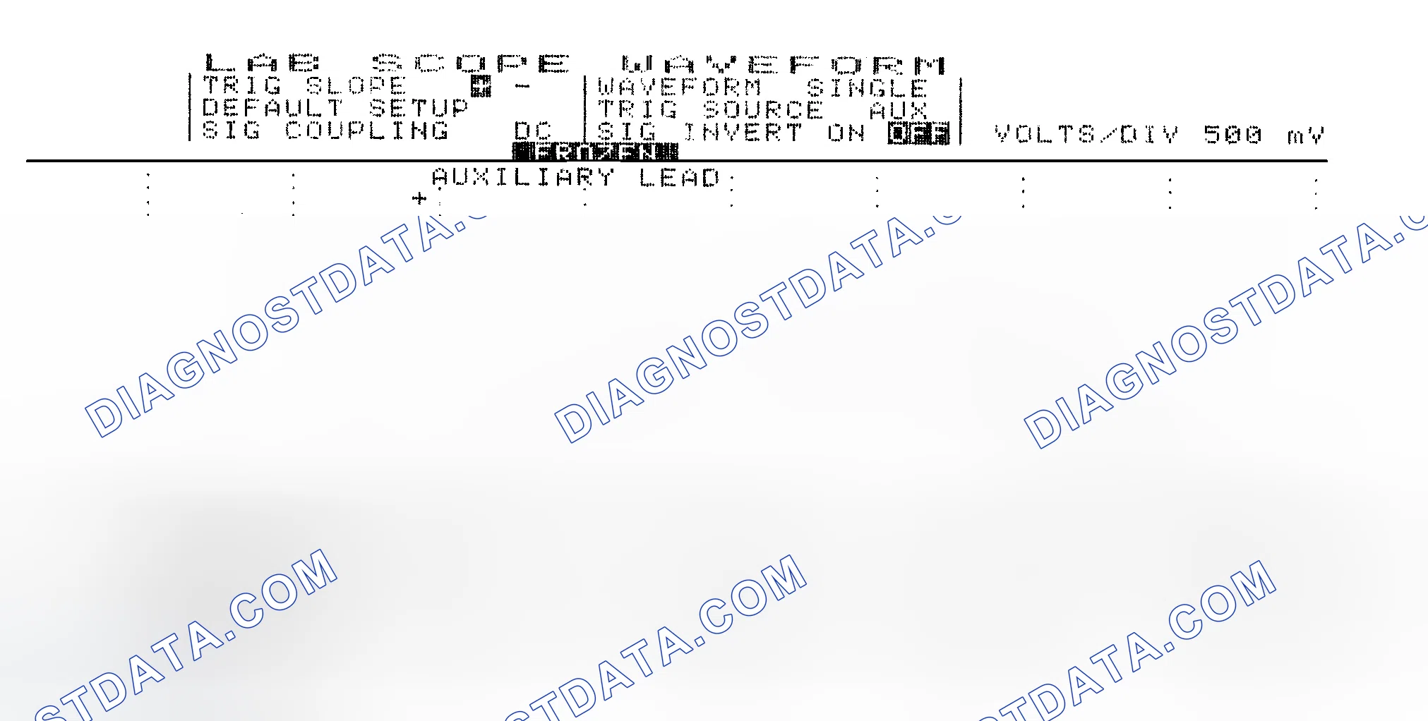 Scheme 14: Single Injector w/Excessive Current Flow - Current Pattern