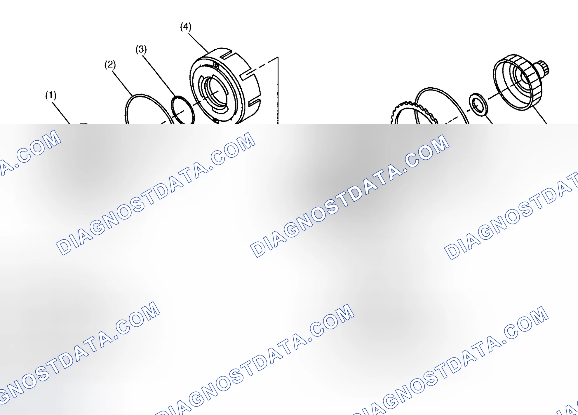 Scheme 1194: Identifying Reverse Clutch Components