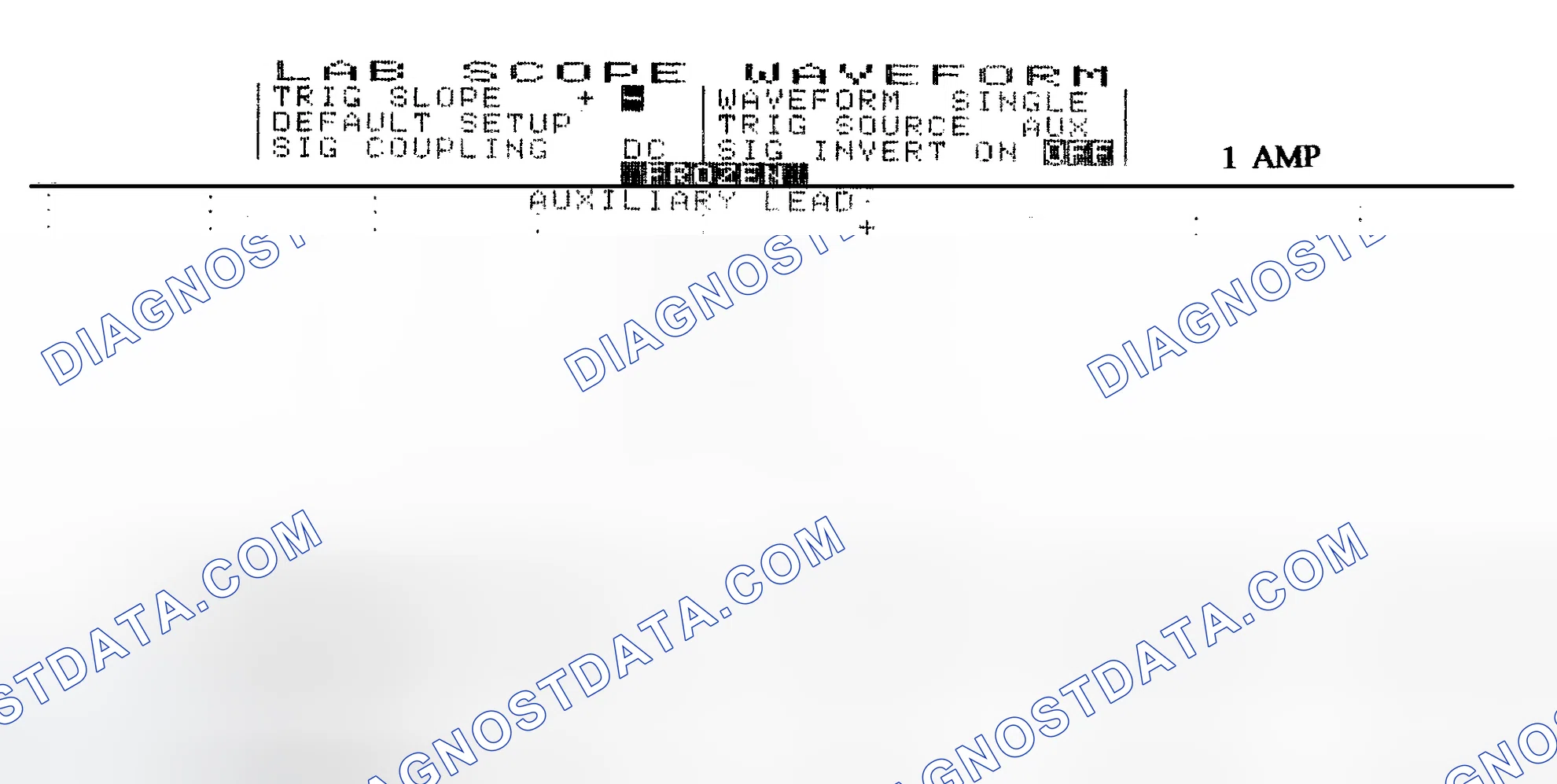 Scheme 20: Single Injector w/Normal Current Flow - Current Pattern