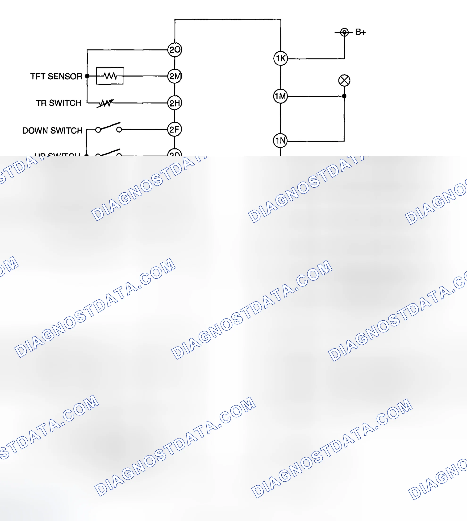Scheme 394: AUTOMATIC TRANSAXLE CONTROL SYSTEM WIRING DIAGRAM [FN4A-EL]