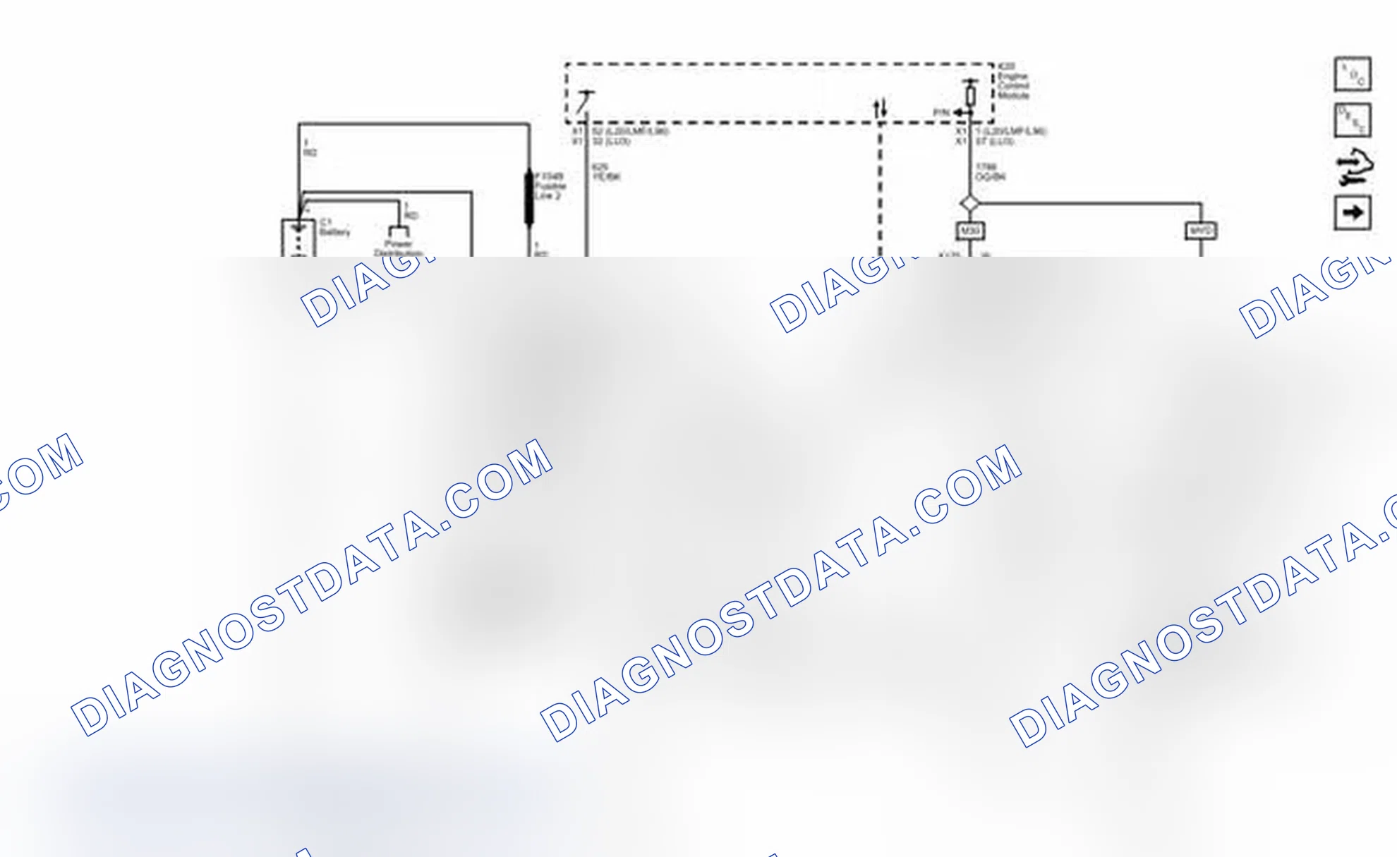 Scheme 1: Starting System (Gas) Wiring Schematics