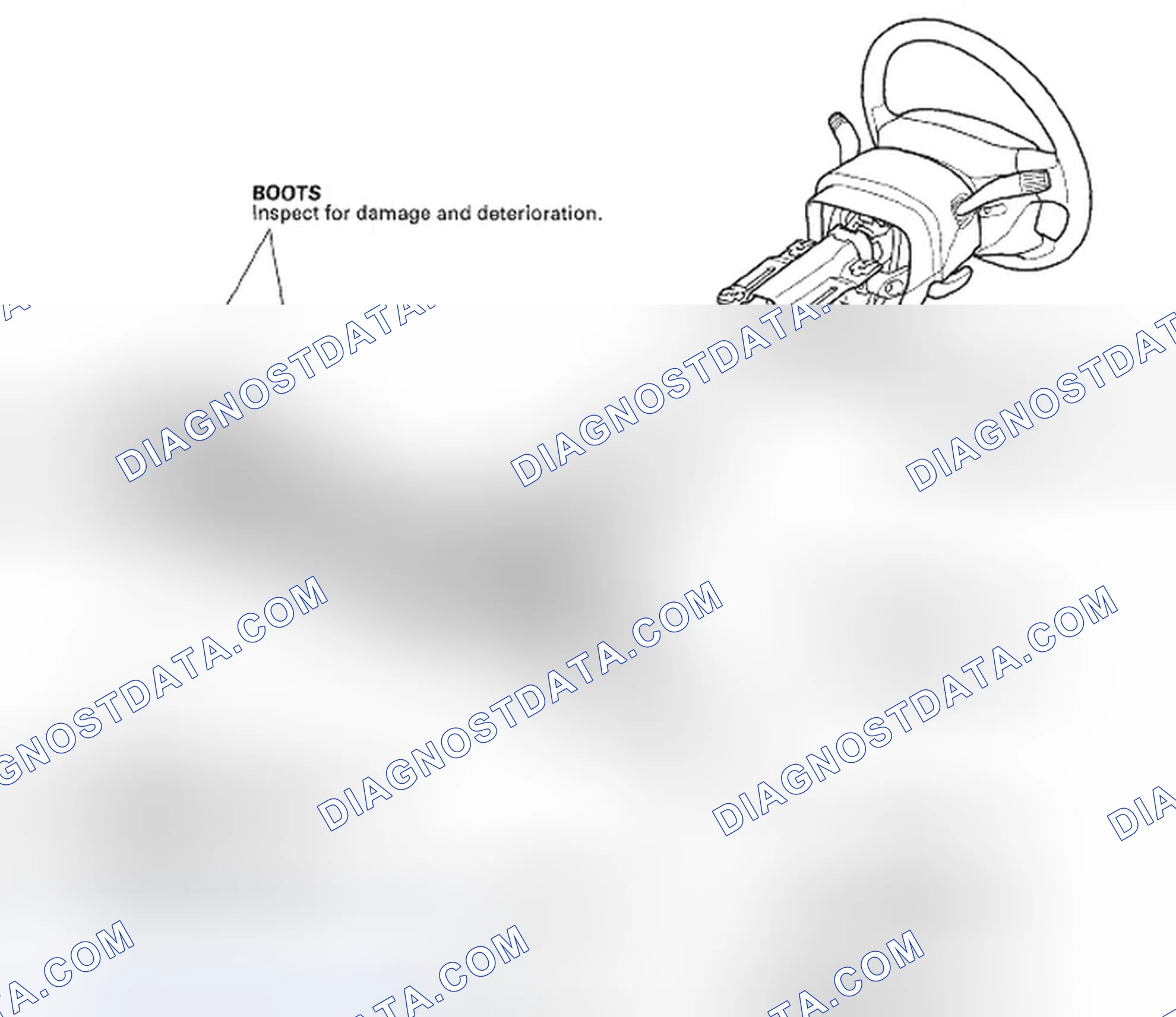 Scheme 135: Steering Linkage and Gearbox Inspection