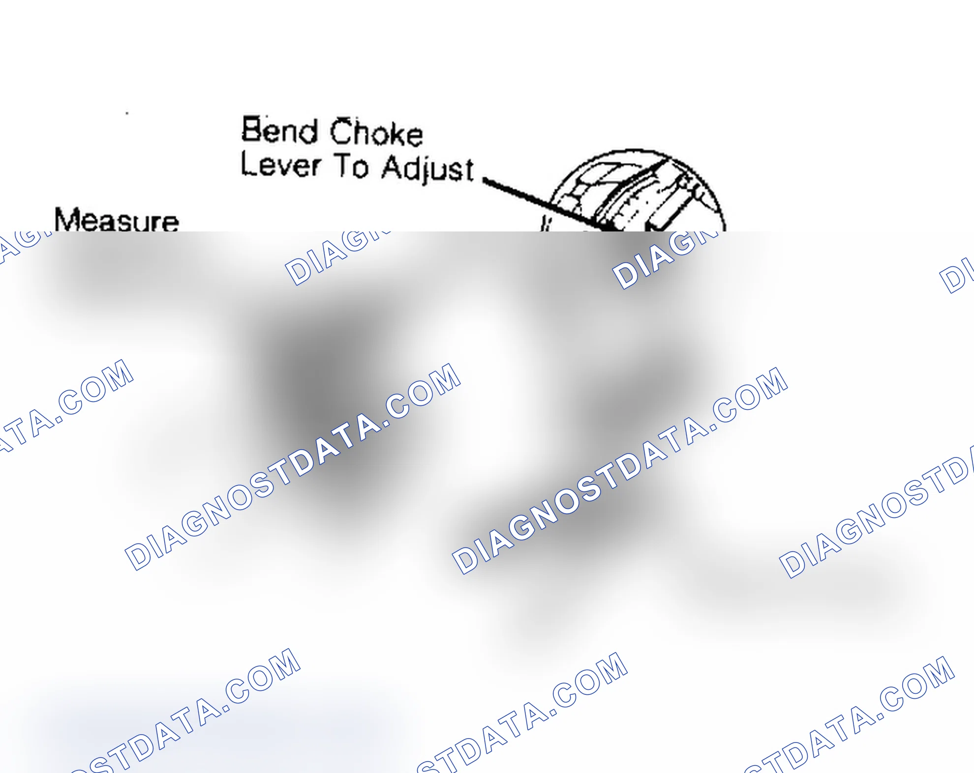 Scheme 19: Adjusting Choke Pull-Off Diaphragm