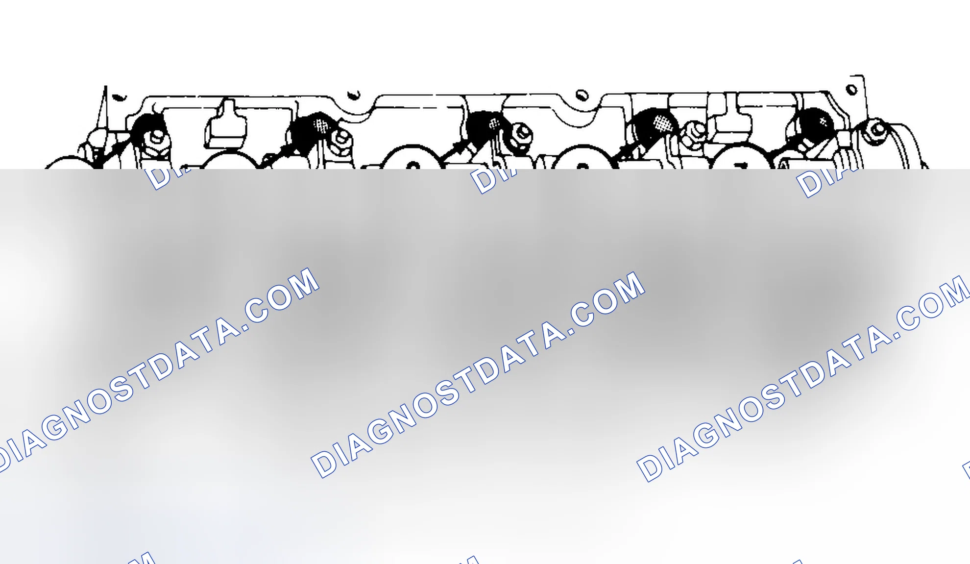 Scheme 7: Typical Cylinder Head Tightening or Loosening Sequence