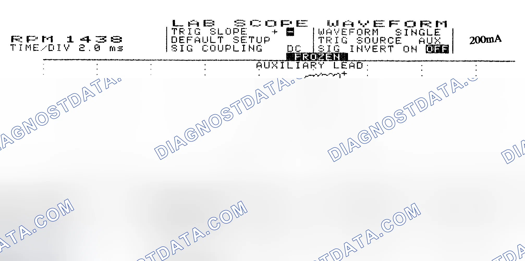Scheme 15: Single Injector w/Normal Current Flow - Current Pattern