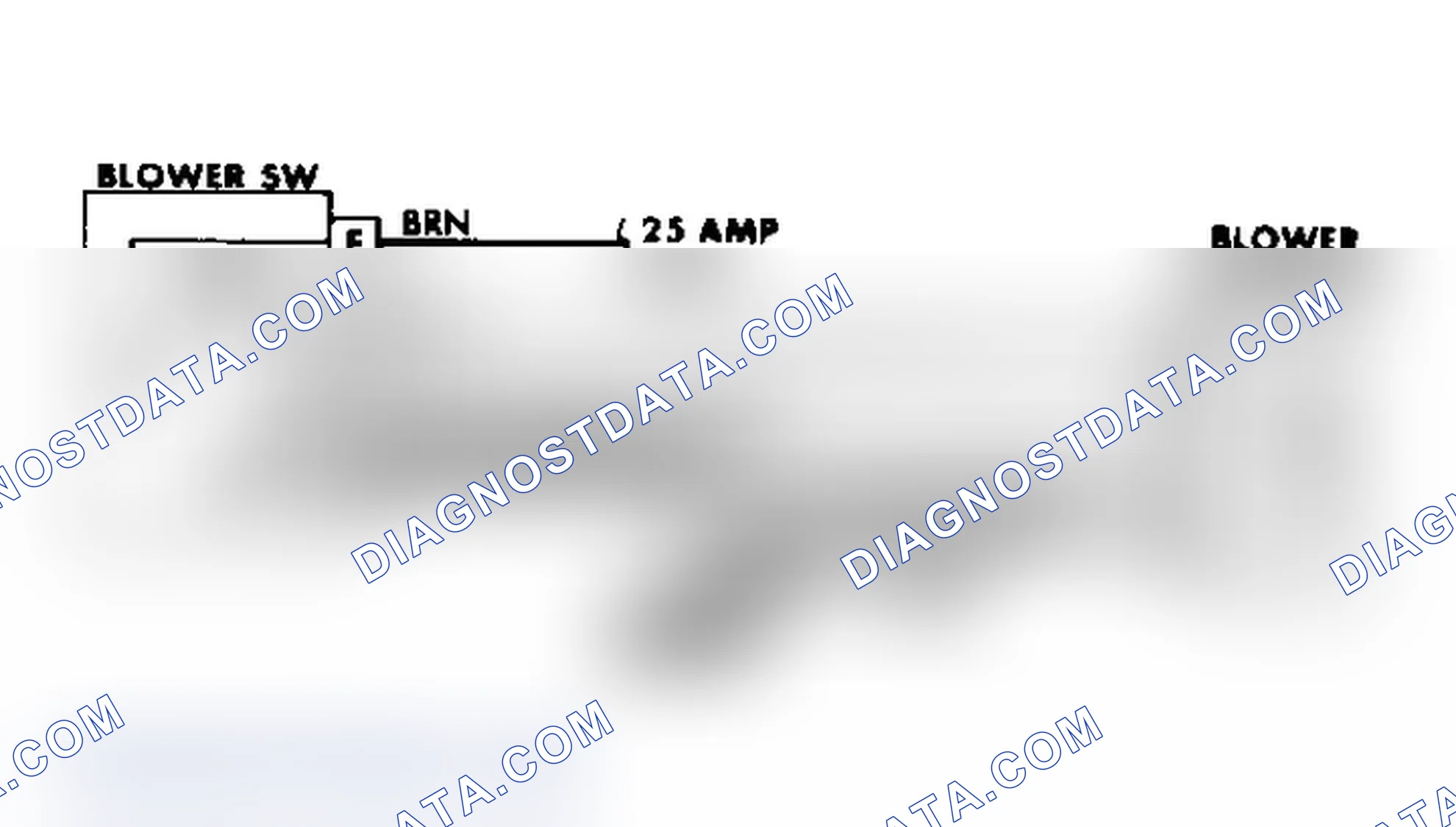 Scheme 7: Heater Wiring Diagram (Caprice, Cavalier & Celebrity)