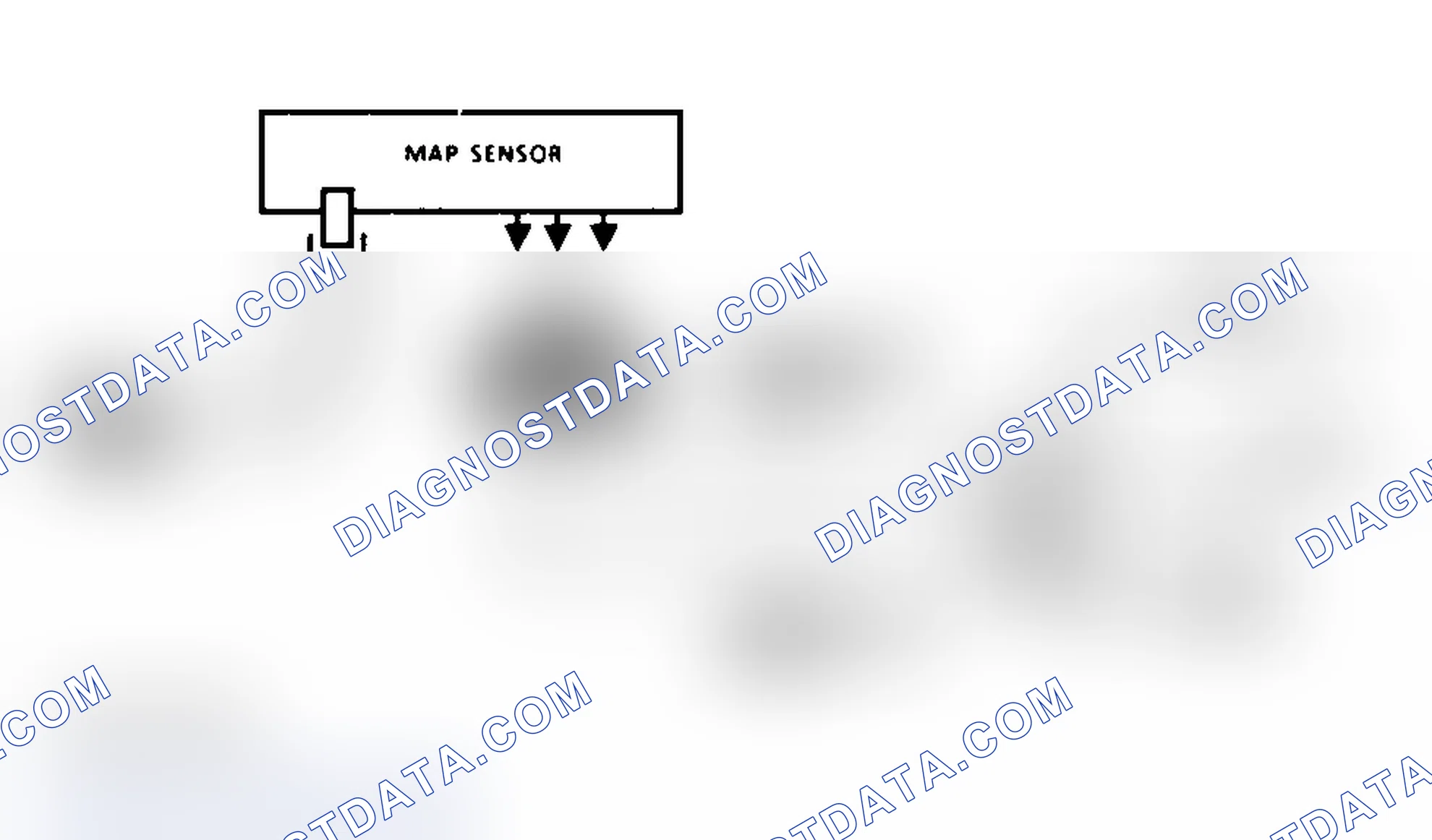 Scheme 103: Code 33 Schematic (5.7L) MAP Sensor Signal Voltage High