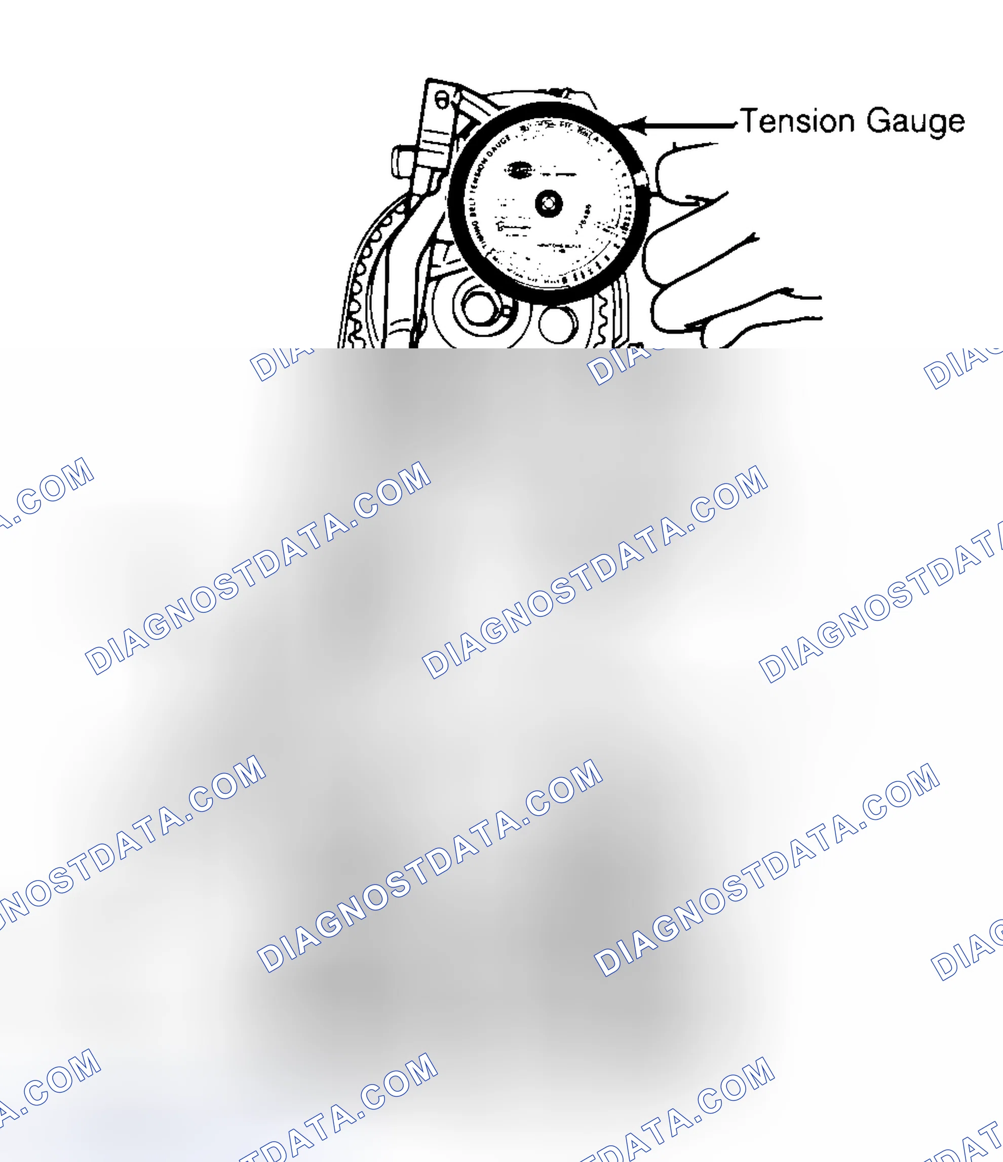 Scheme 3: Adjusting Typical Timing Belt Tension