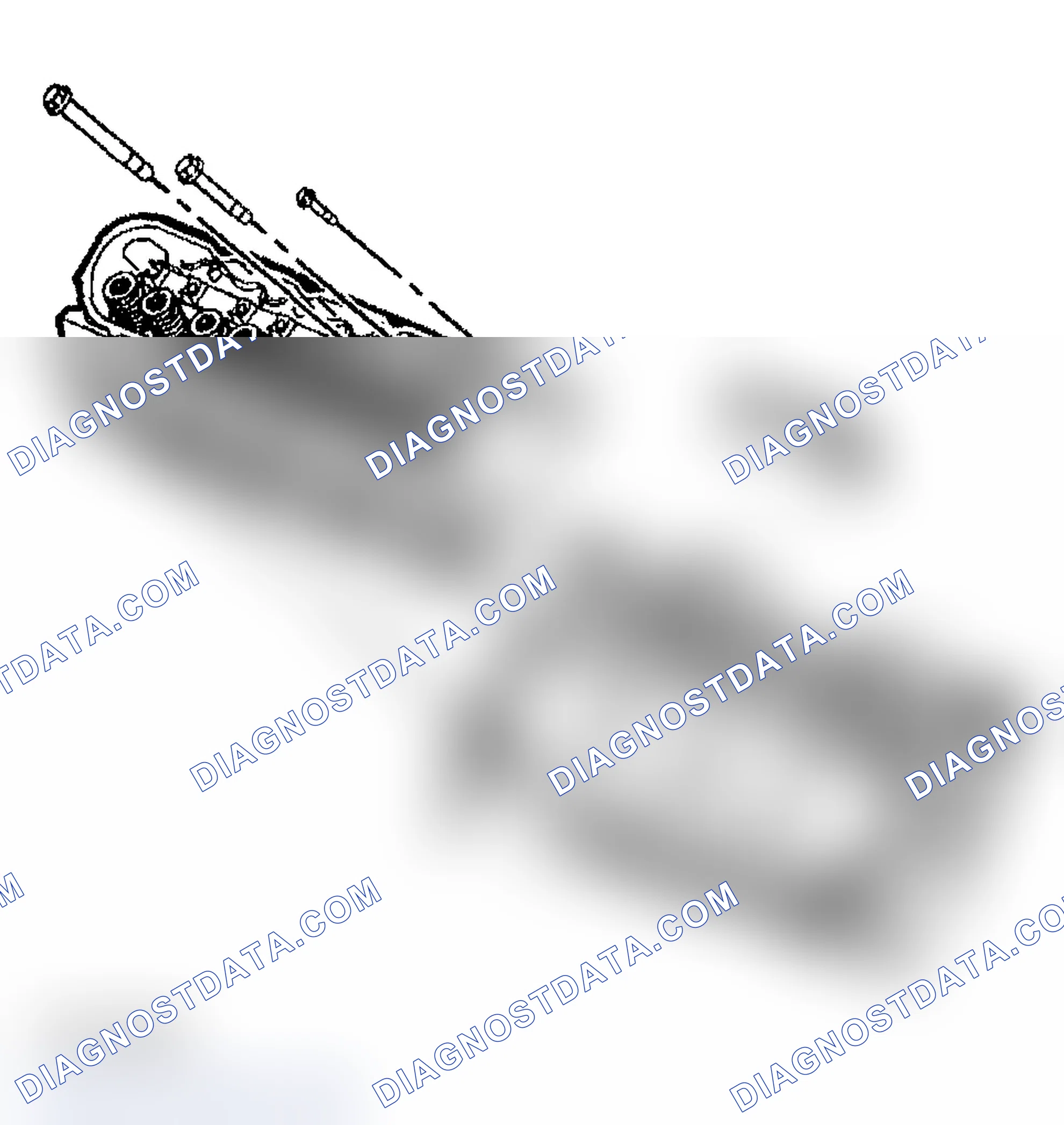 Scheme 452: Cylinder Head Removal - Right
