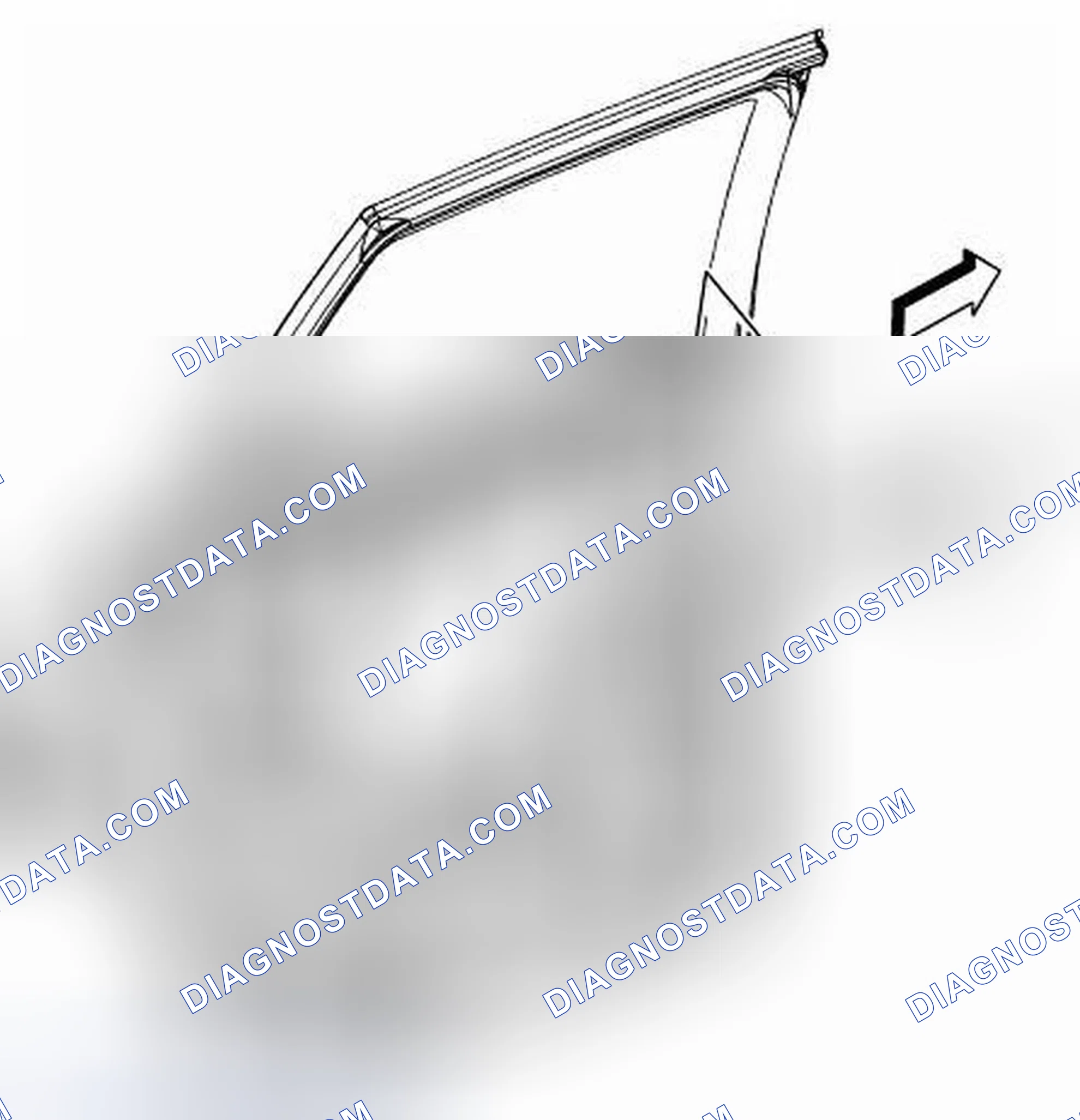 Scheme 21: Rear Side Door Window Inner Sealing Strip Replacement
