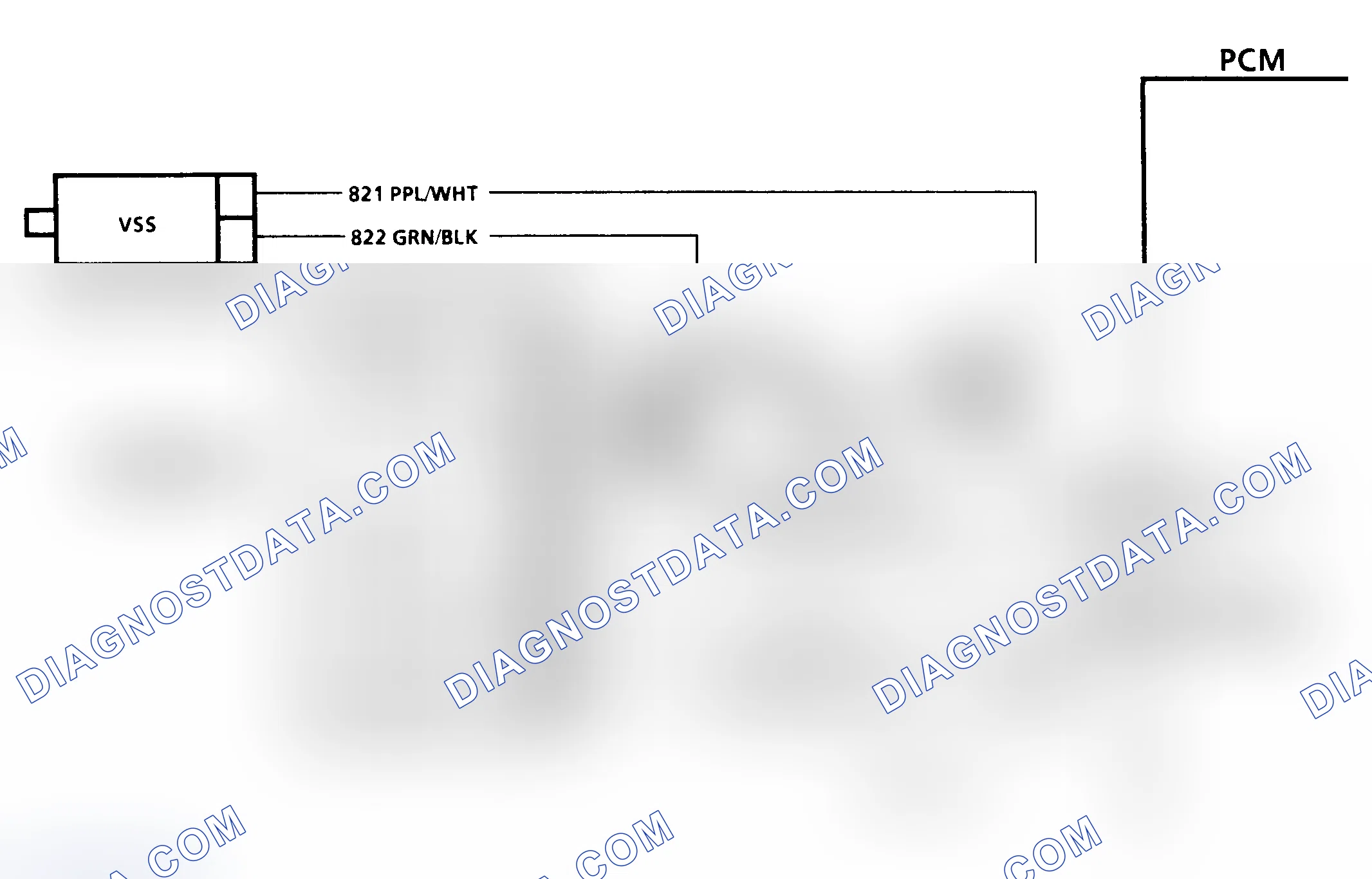 Scheme 222: CODE 16, Schematic, Trans. Output Speed (4.3L S & T Series Util. W/ M/T; 4.3L W/ 4L60E Trans.