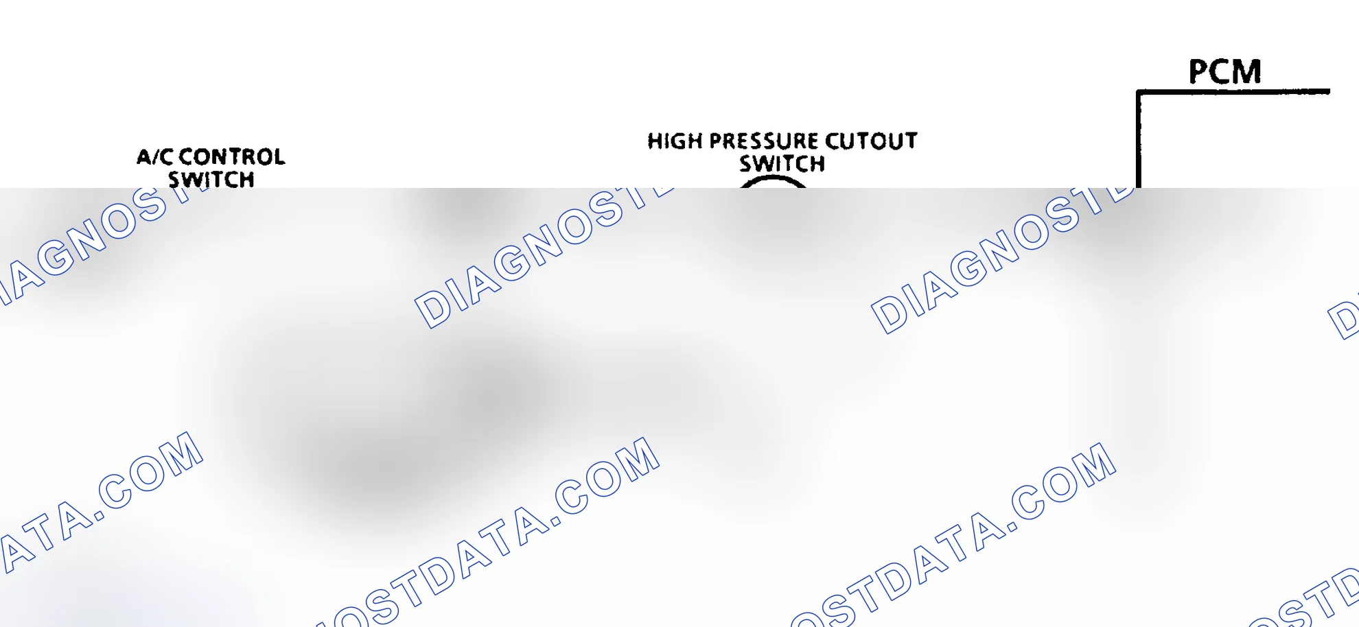 Scheme 381: A/C REQUEST SIGNAL CIRCUIT DIAGNOSIS