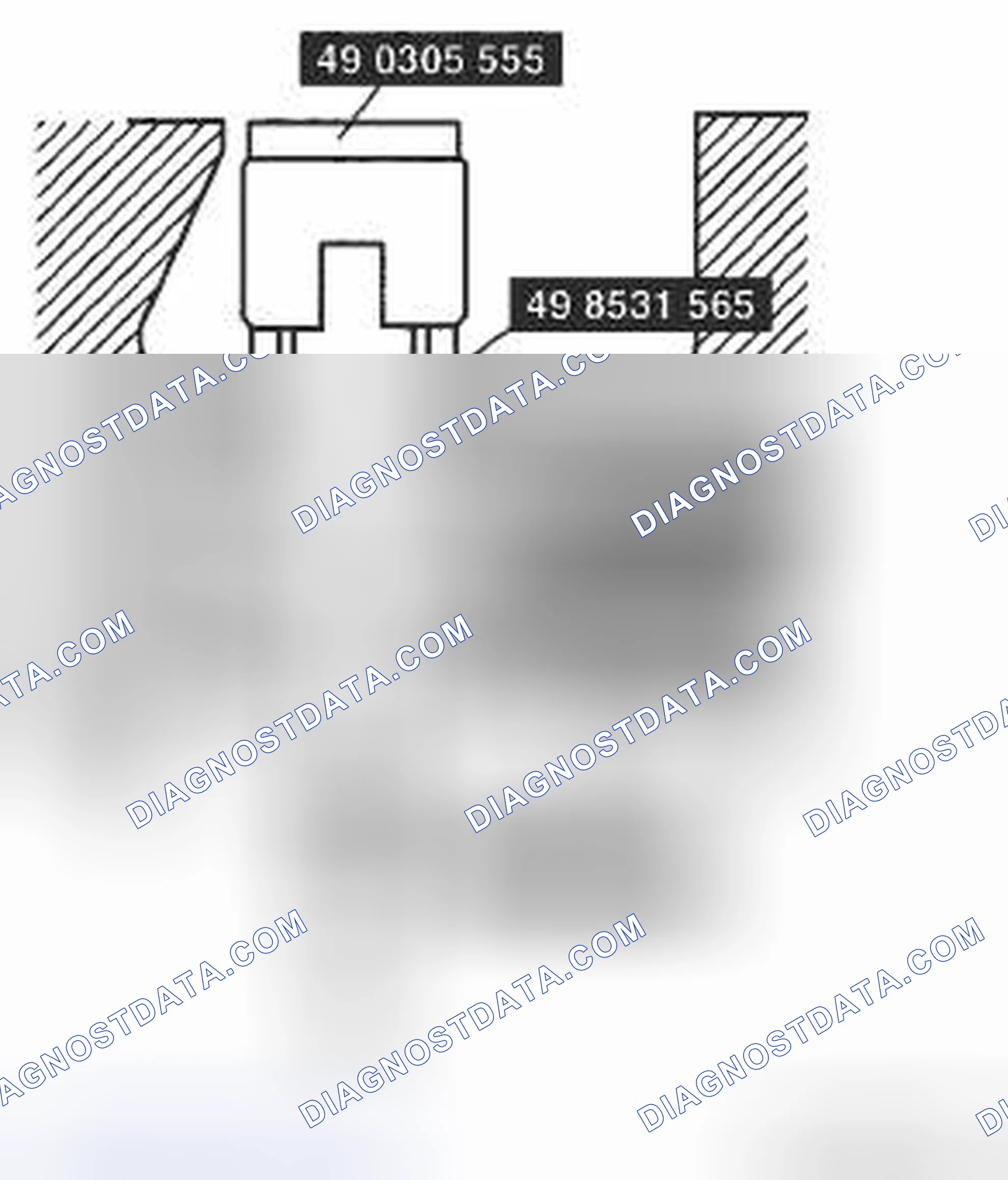 Scheme 15: Spacer, Bearing Inner Race Assembly Note Pinion Height Adjustment