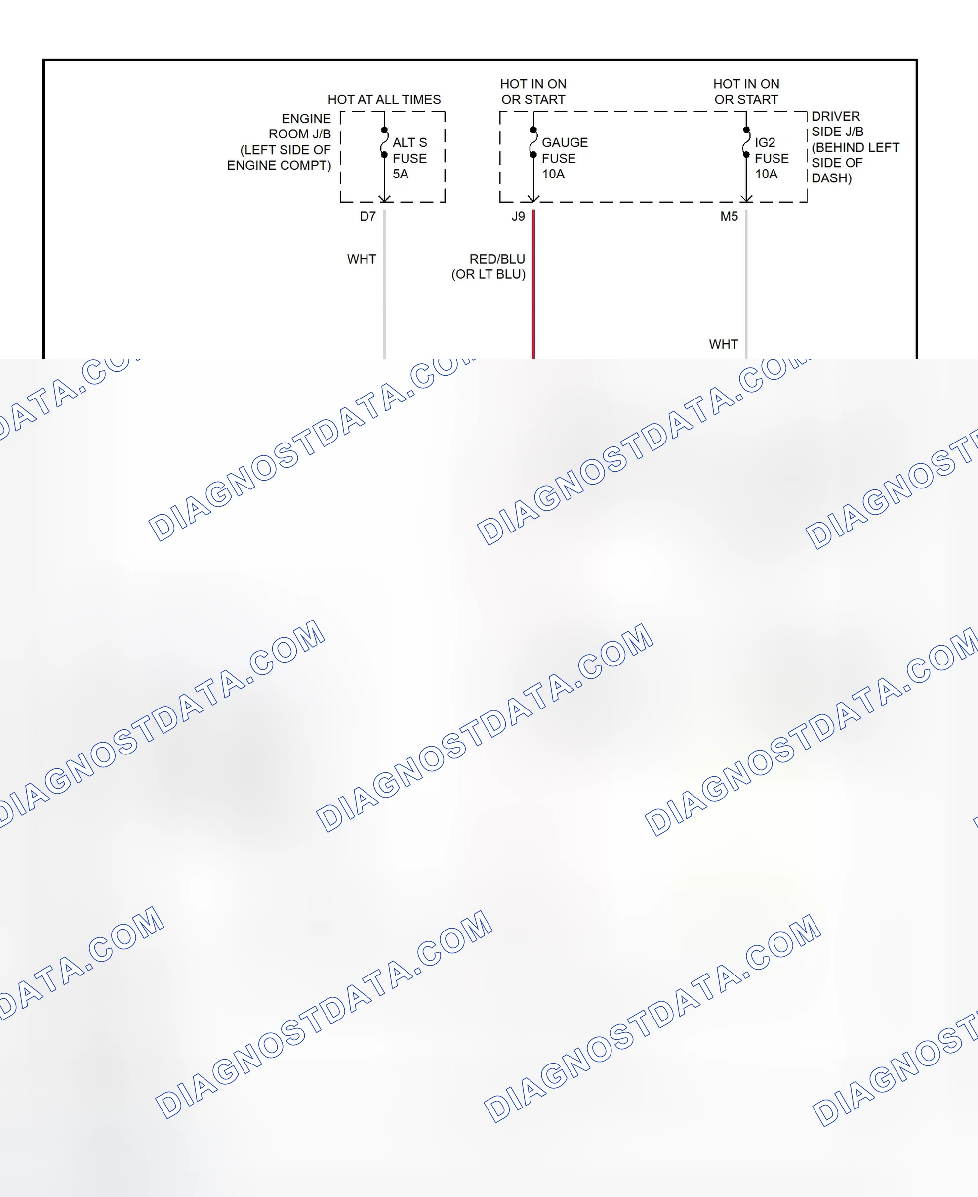 Scheme 12: Charging System Wiring Diagram (RAV4)