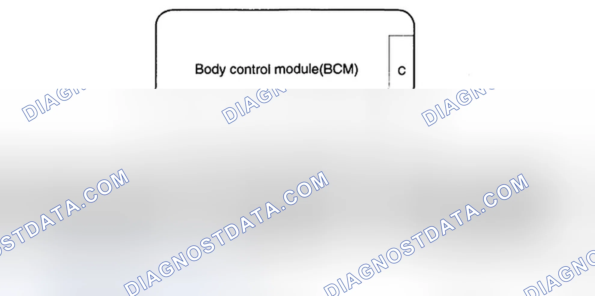 Scheme 2: BCM CONNECTOR TERMINALS