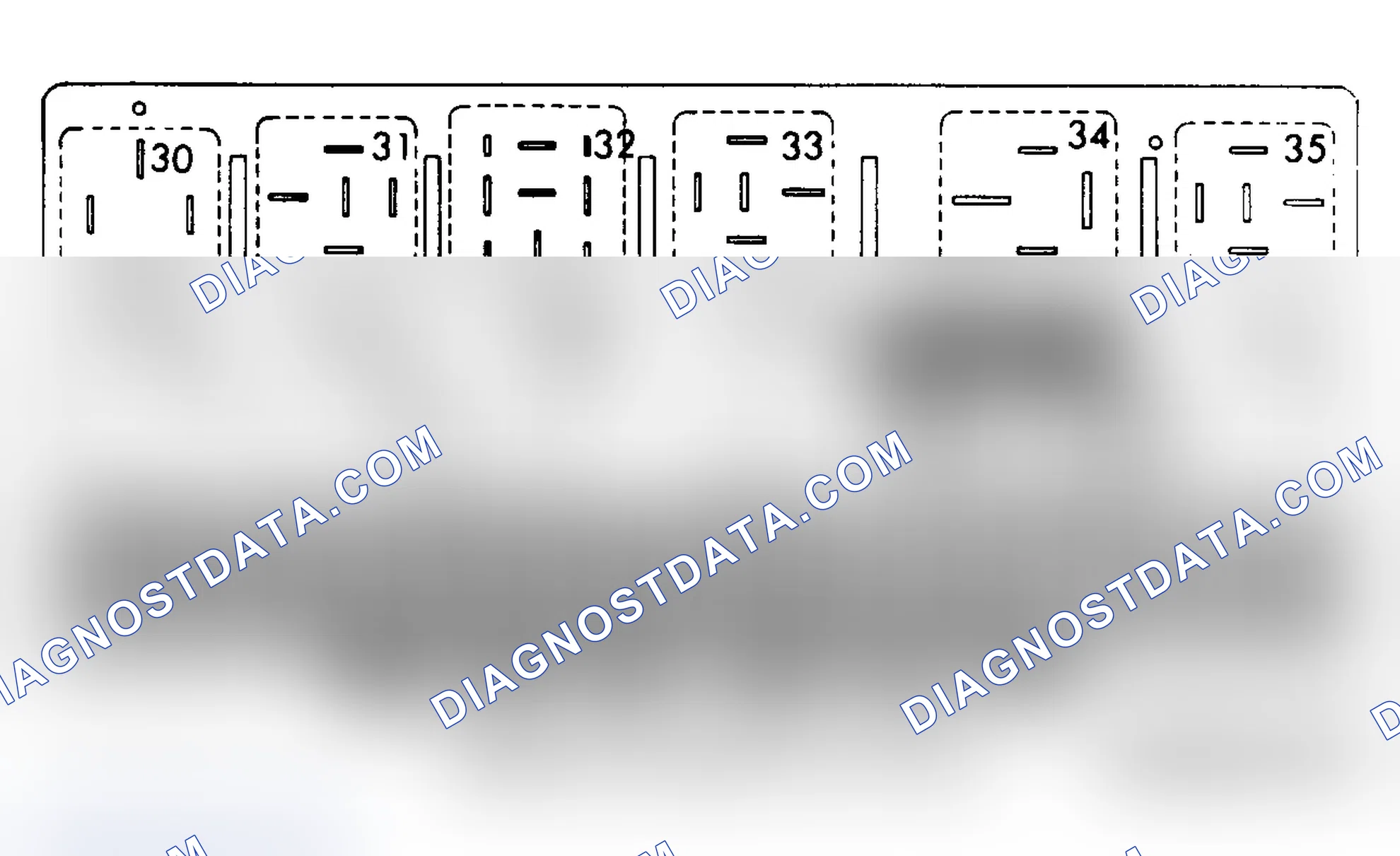 Scheme 6: FUSE PANEL IDENTIFICATION (1985-88 5000S)