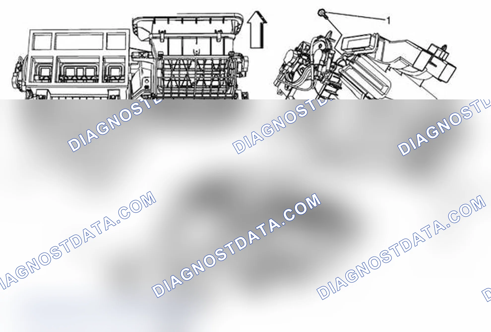 Scheme 53: Heater Case Replacement