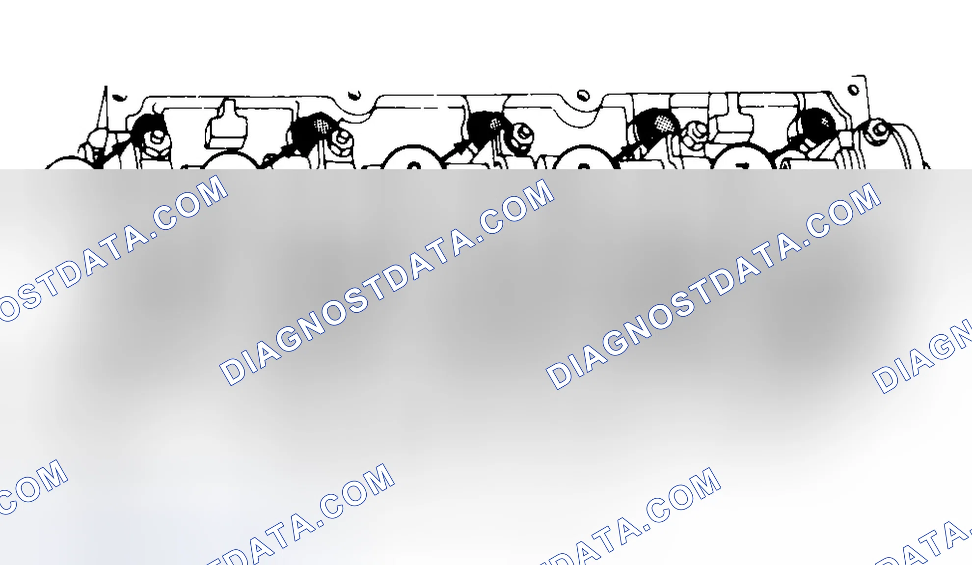 Scheme 7: Typical Cylinder Head Tightening or Loosening Sequence