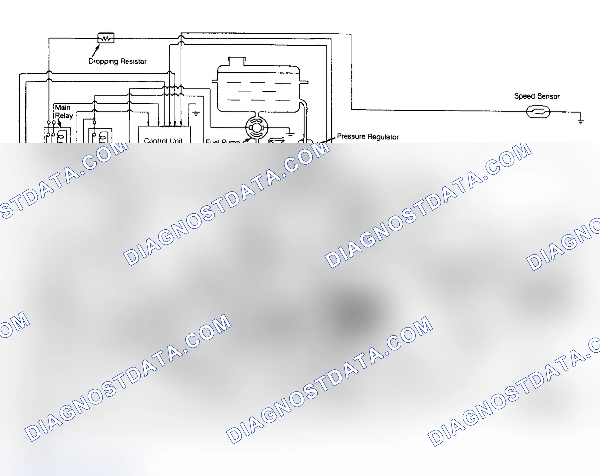 Scheme 24: Impulse (I-TEC) Emission Control Diagram (Except Turbo)