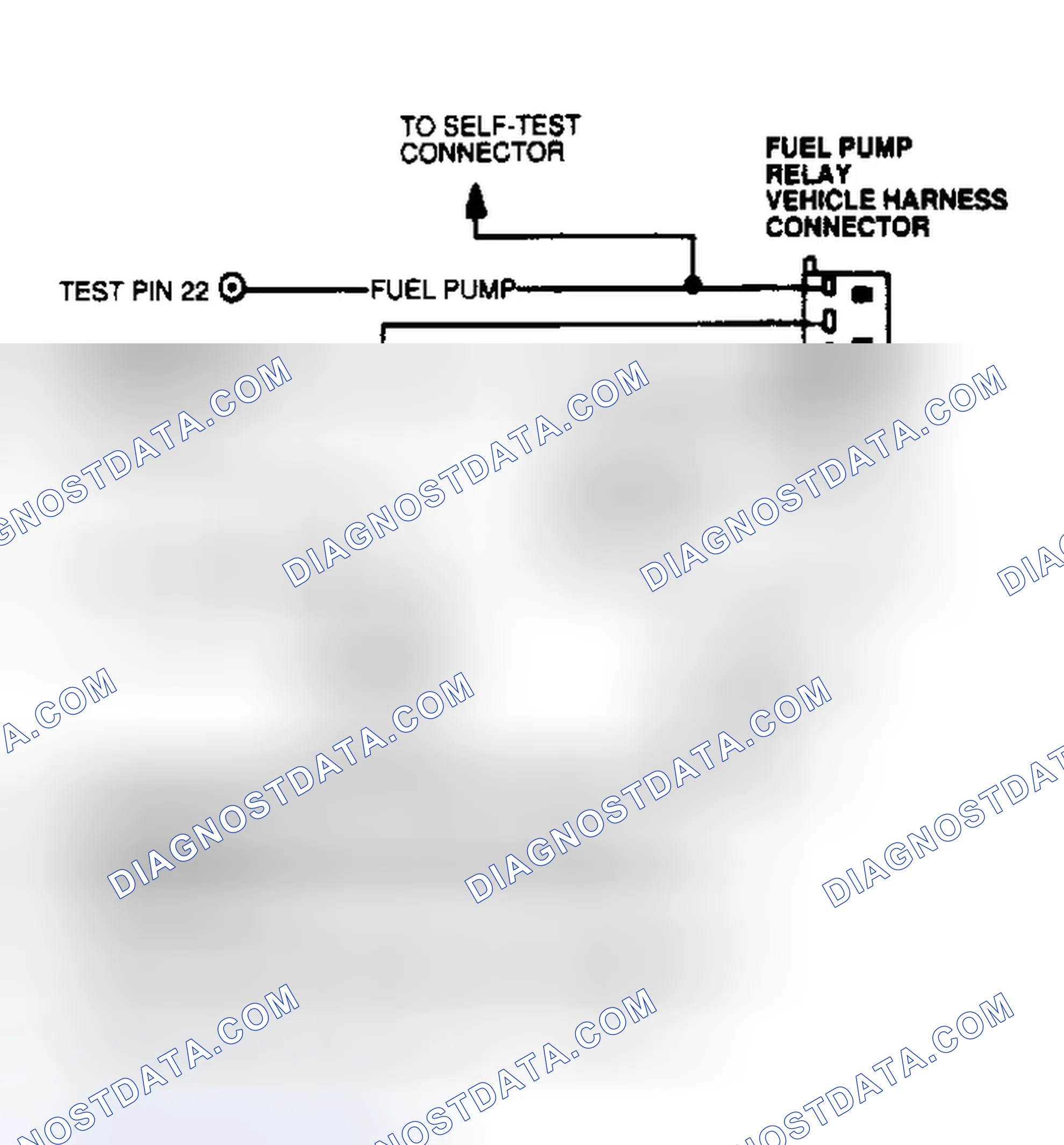 Scheme 57: Fuel Pump Monitor Ckt. Diagram (Escort & Tracer)
