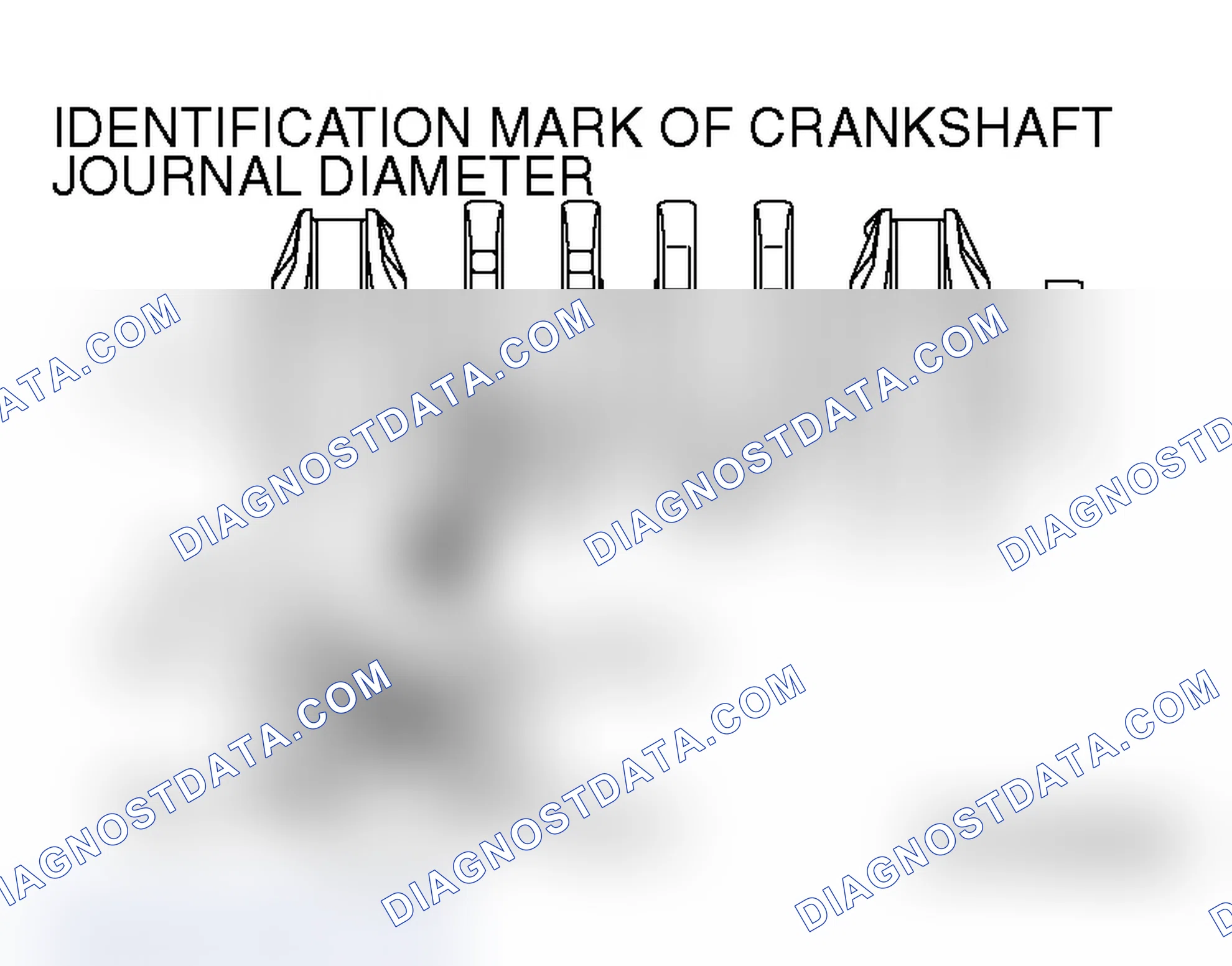 Scheme 896: >> B << CRANKSHAFT BEARING INSTALLATION