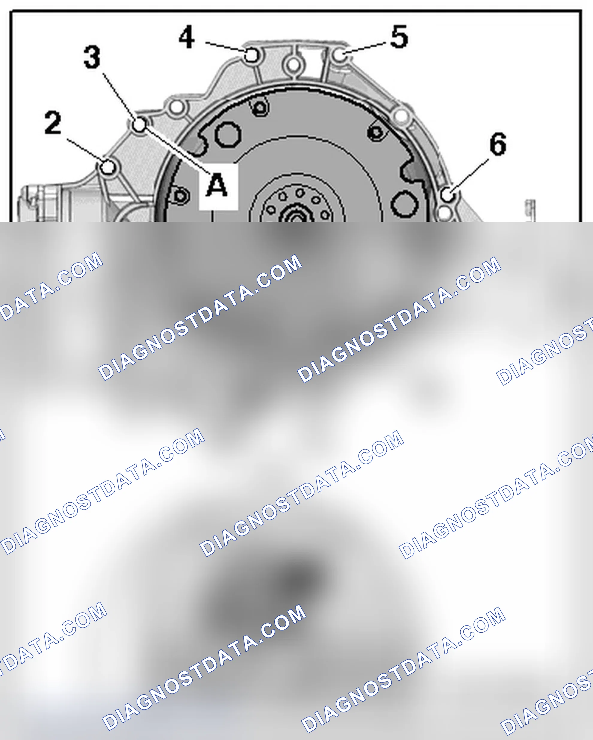 Scheme 101: ENGINE TO TRANSMISSION BOLT TIGHTENING SEQUENCE AND SPECIFICATION